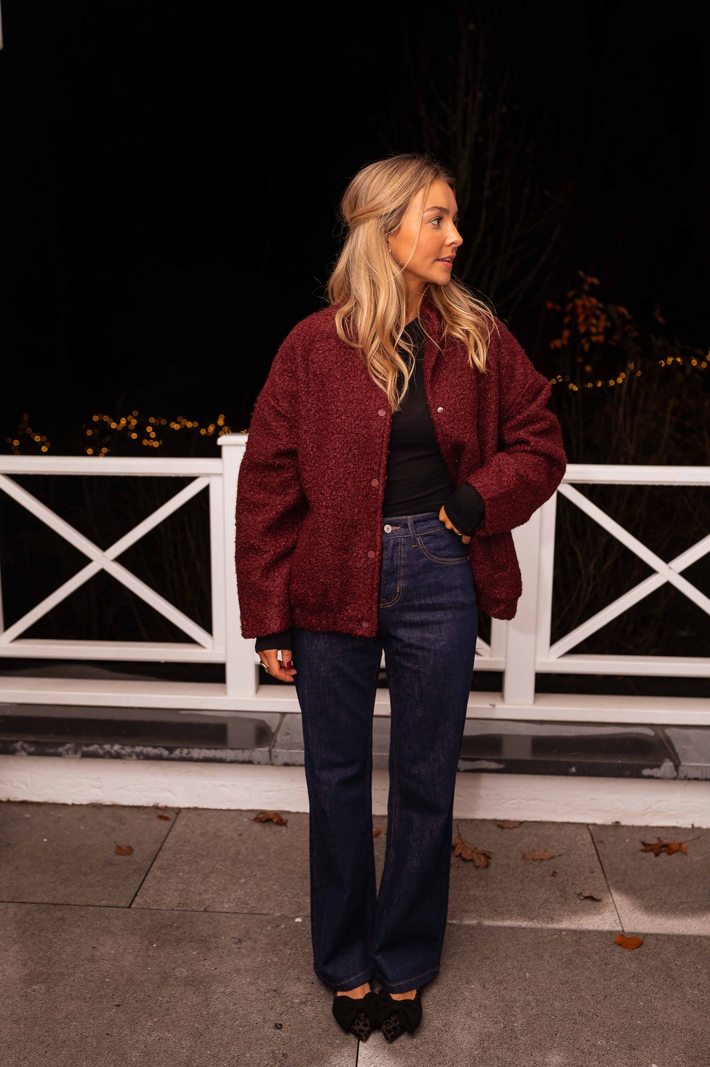 Burgundy Edmond Jacket