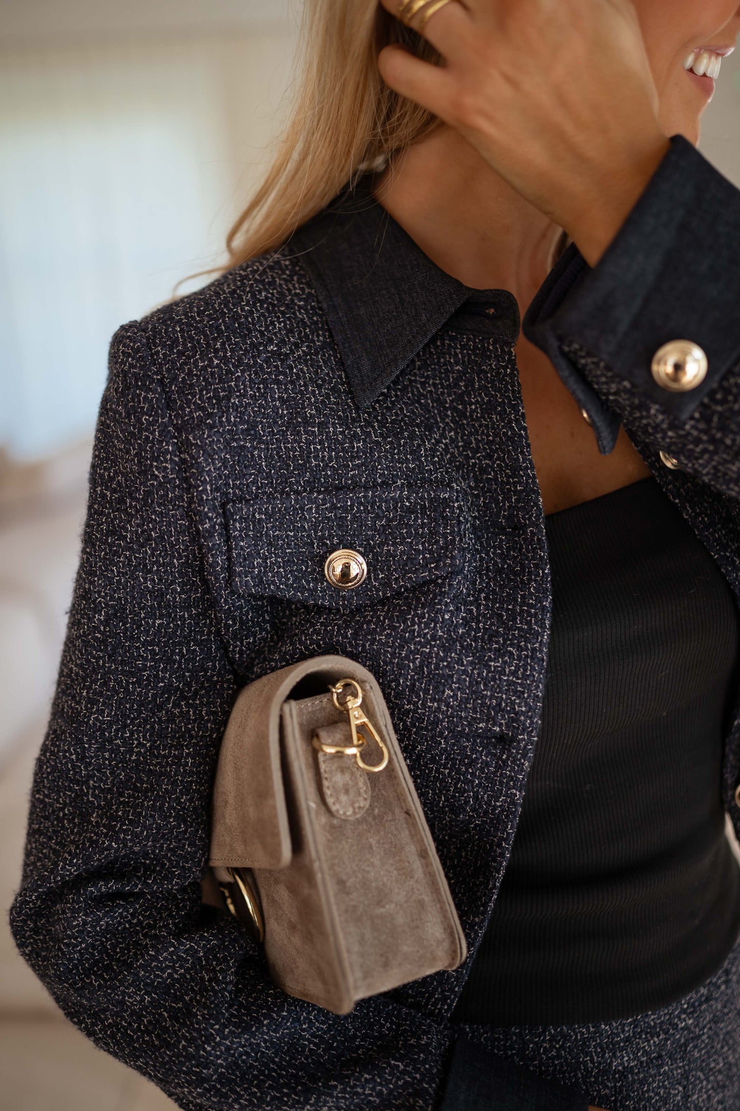 Blue Leopold Jacket