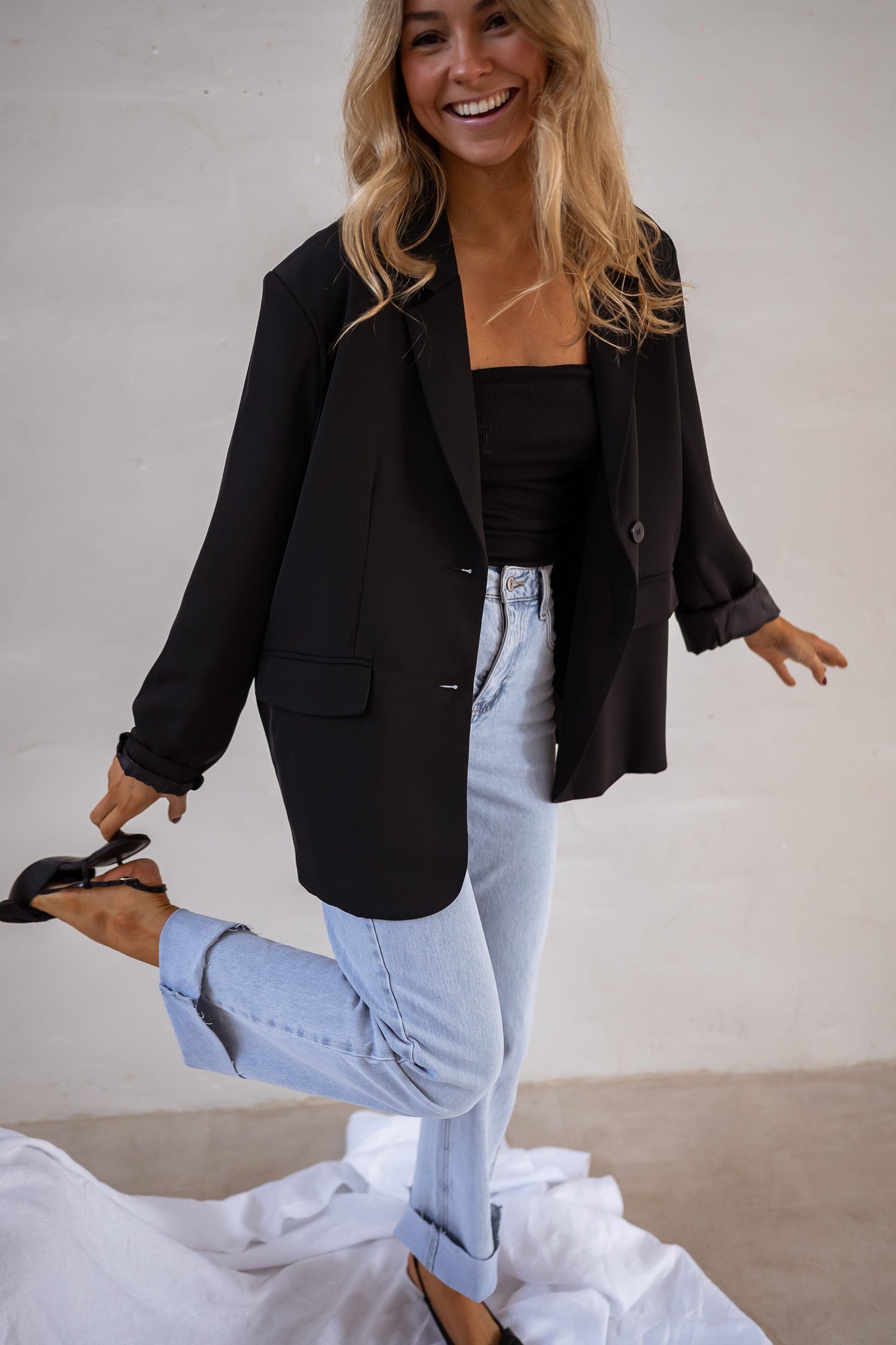 Black Cassie Blazer