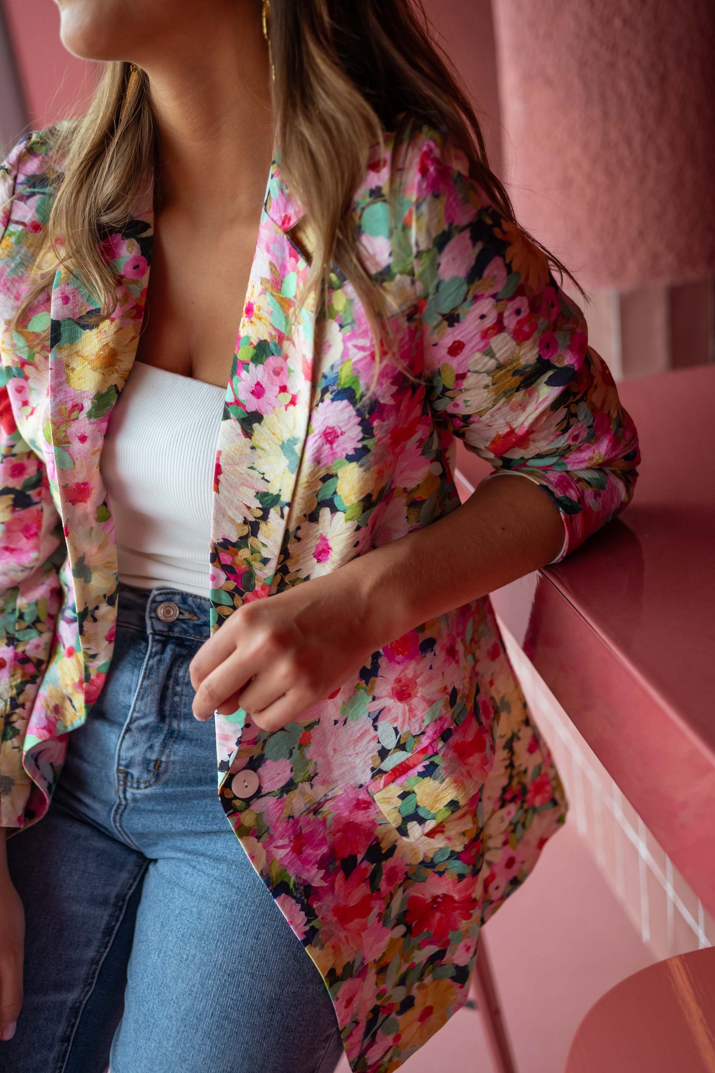 Floral Loretta Blazer