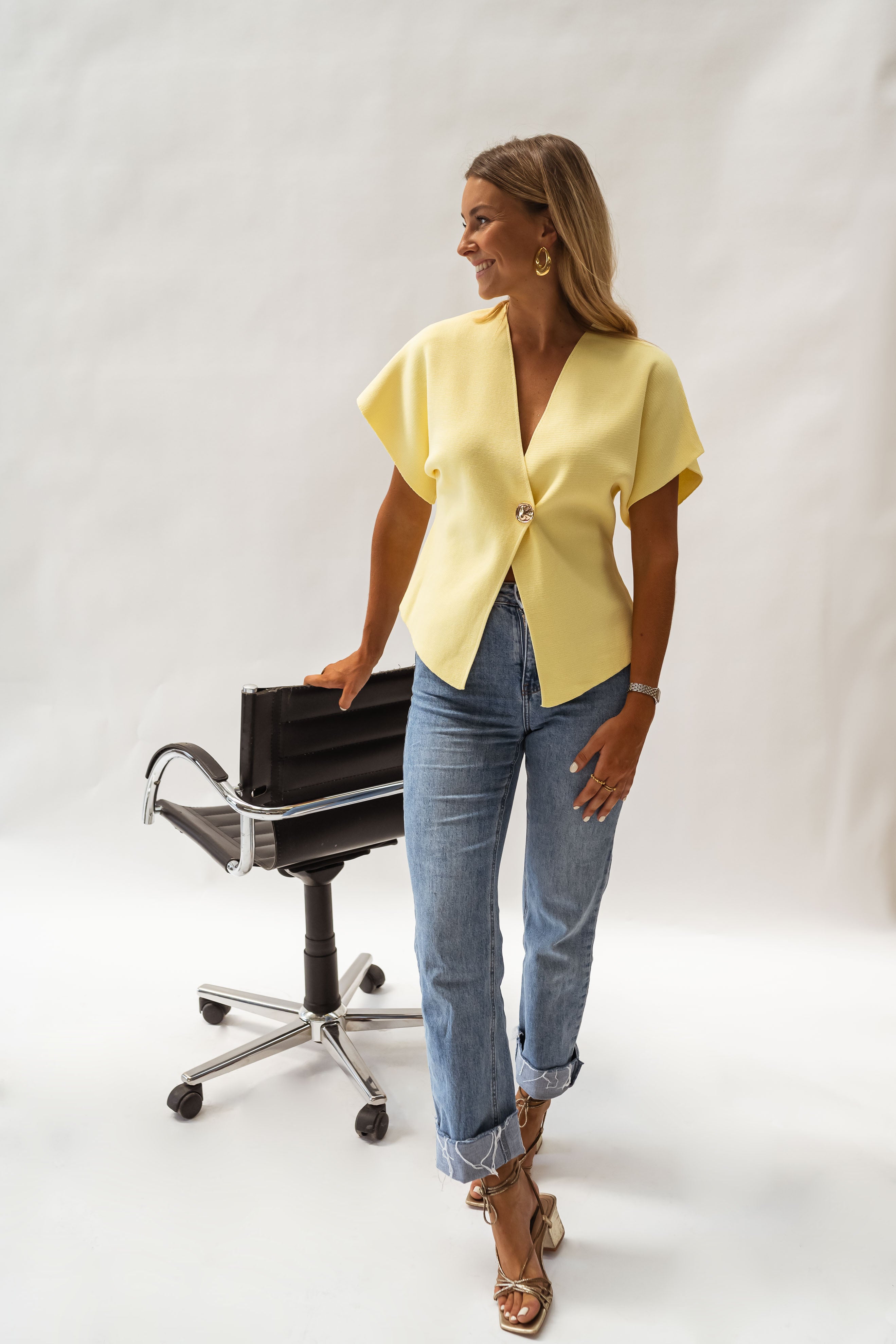 Yellow Laurine Blouse