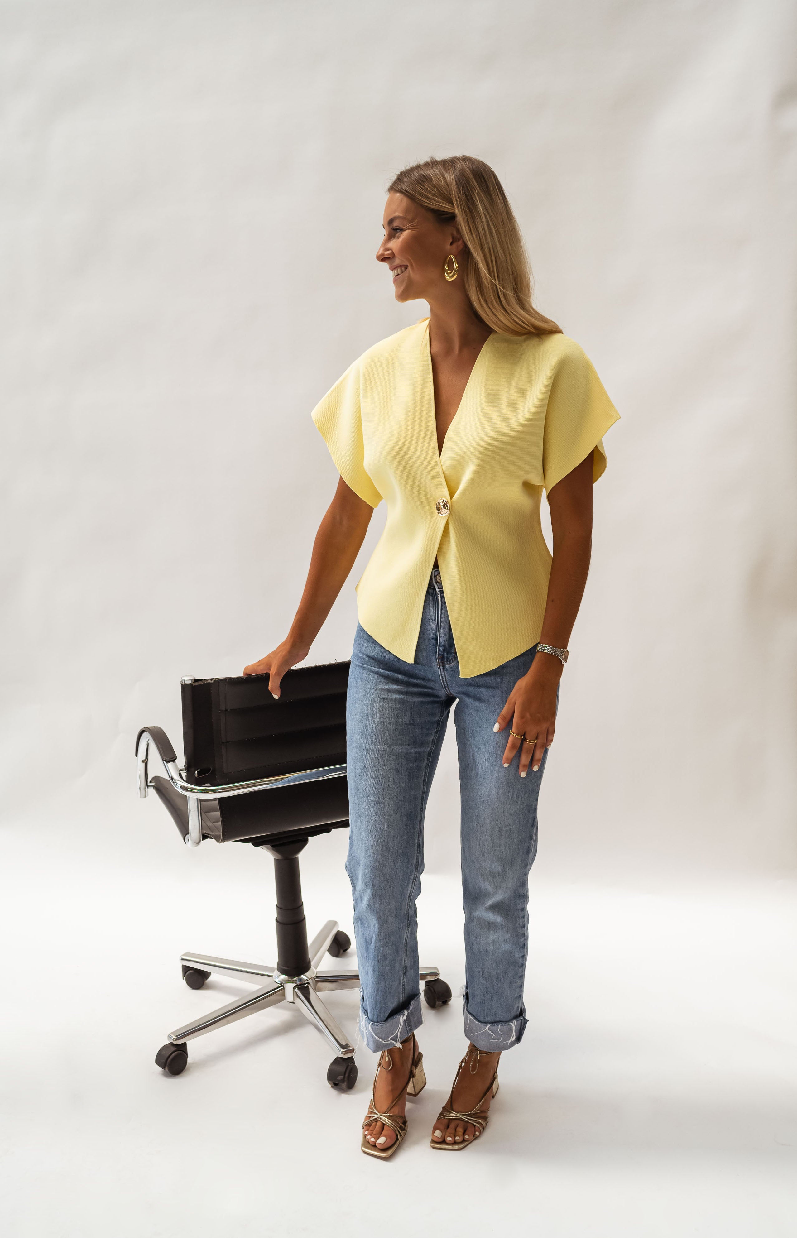 Yellow Laurine Blouse