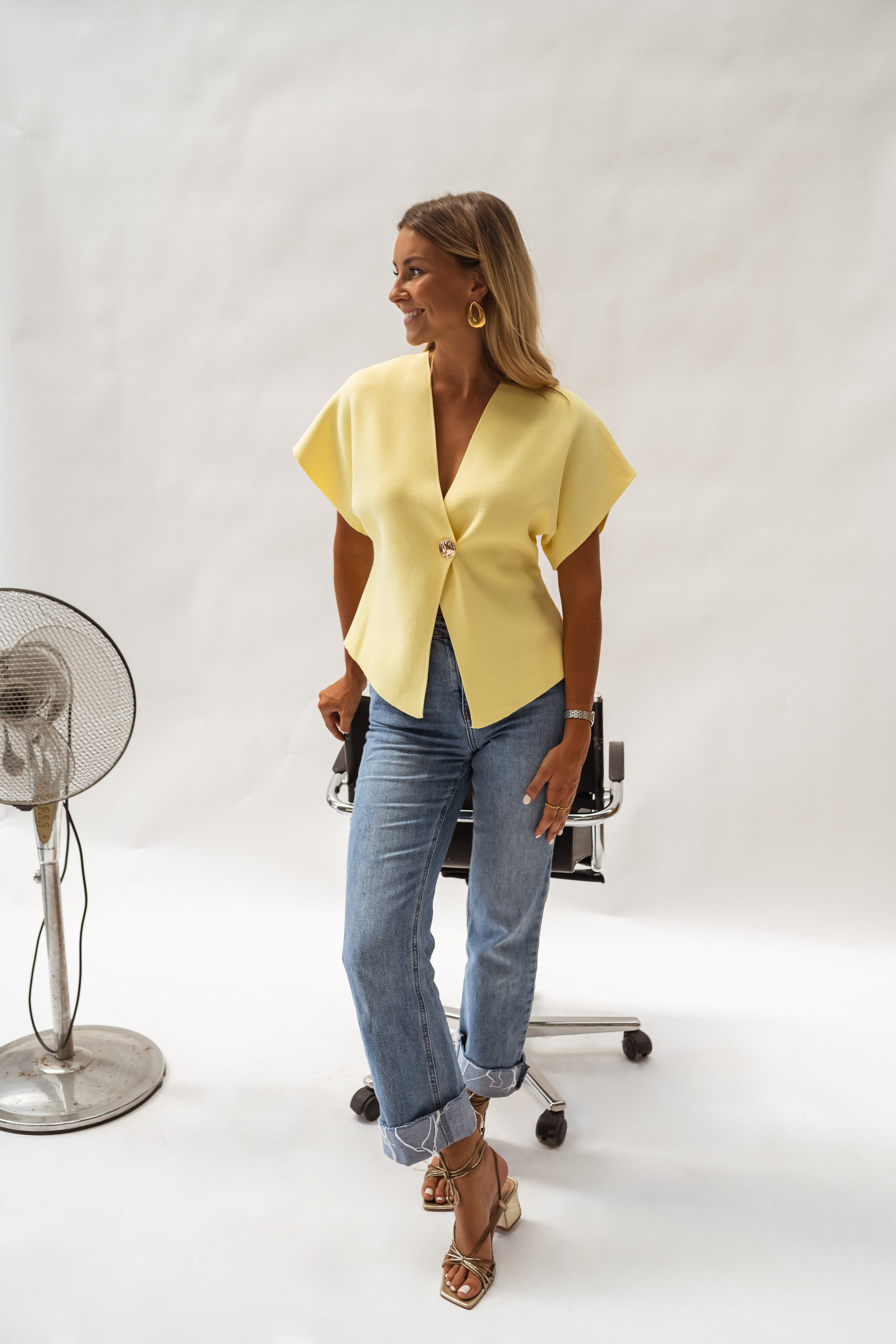 Yellow Laurine Blouse