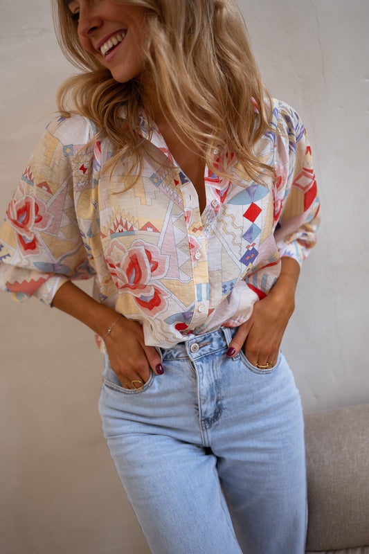 Patterned Soelie Shirt