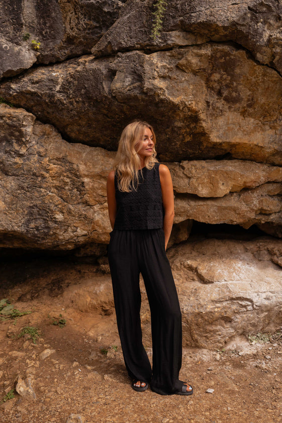 Black Paolina Jumpsuit