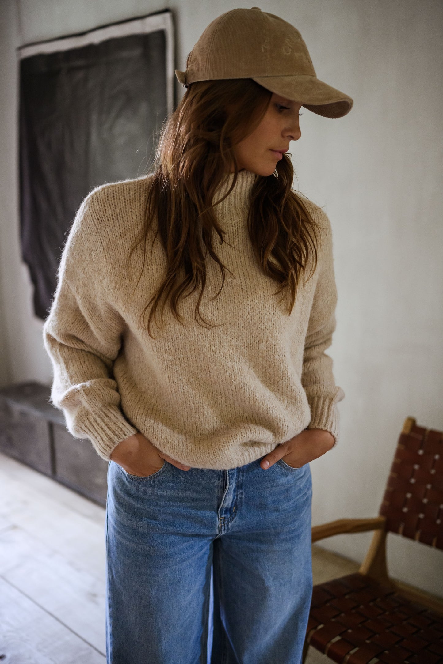 Beige Angele Sweater