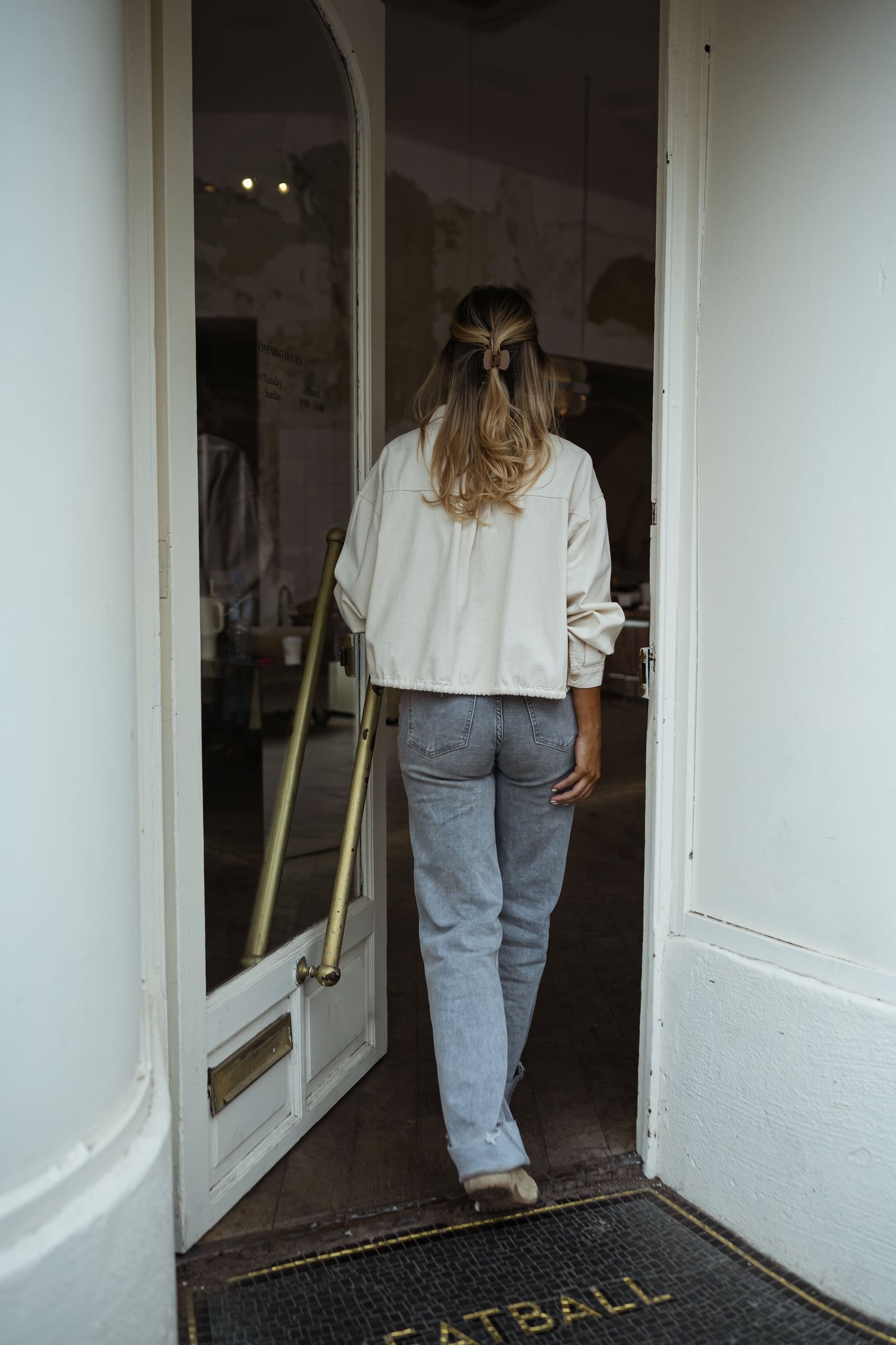 Beige Denim Hanae Shirt