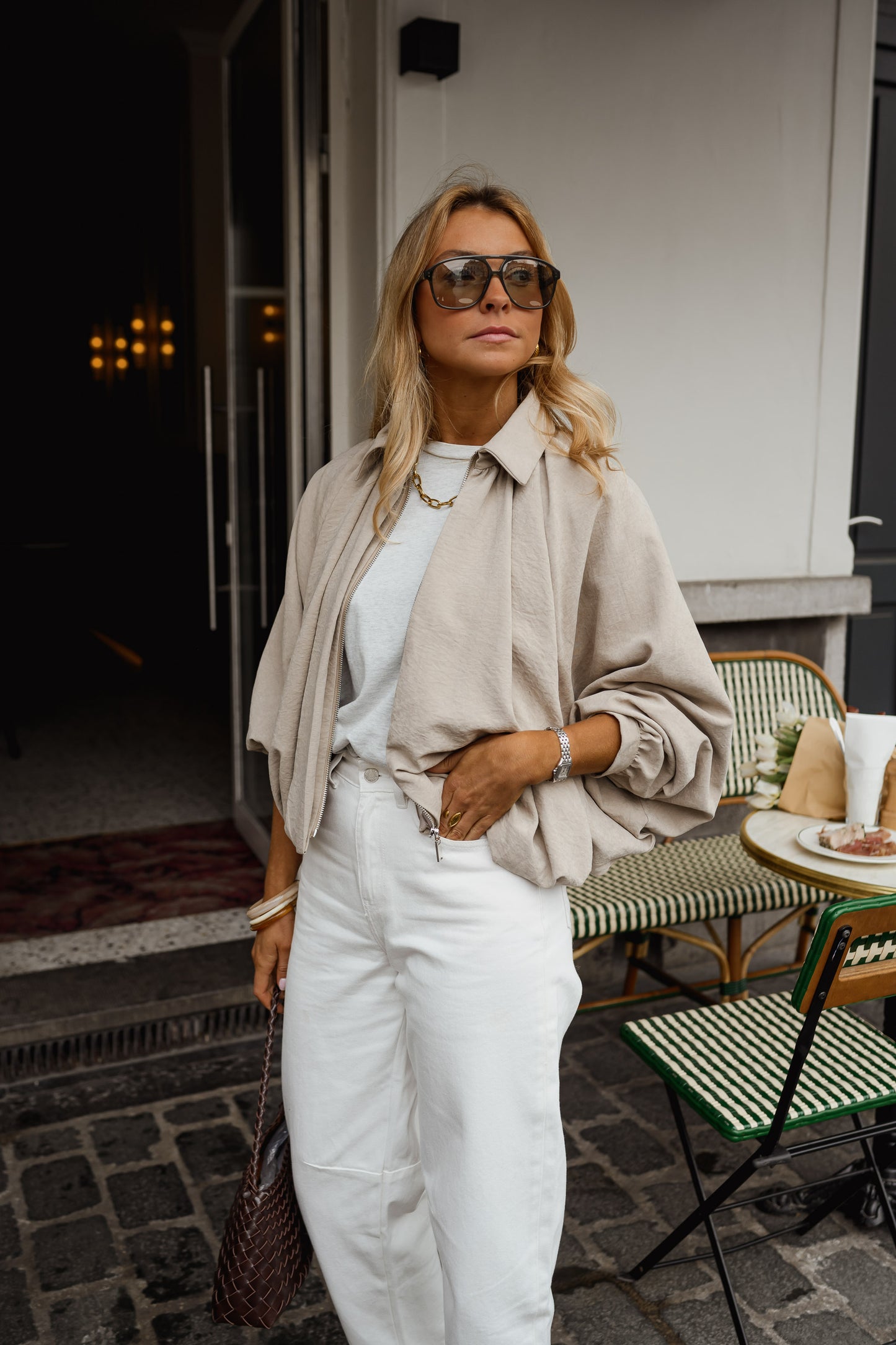 Beige Frederica Jacket