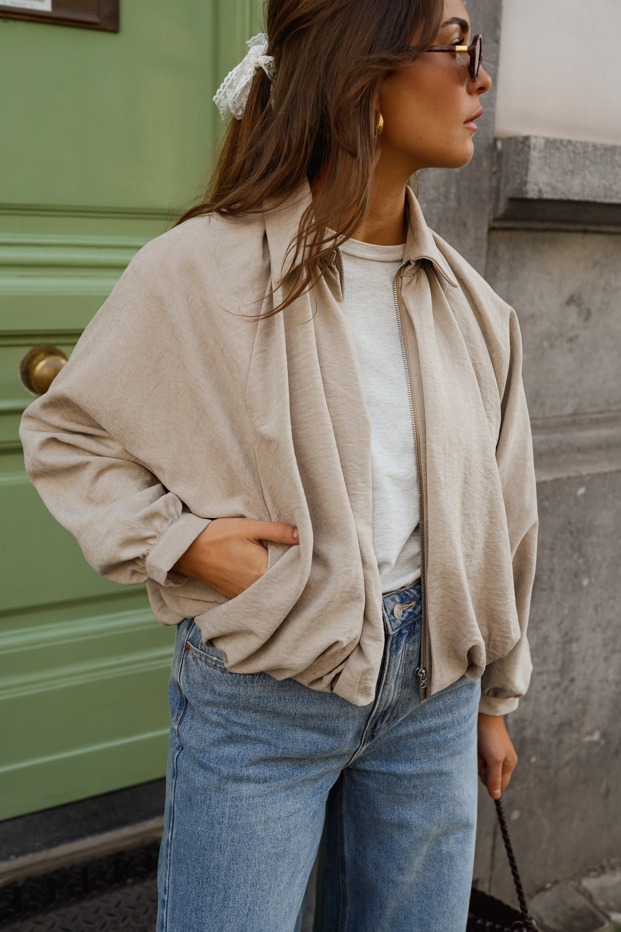 Beige Frederica Jacket