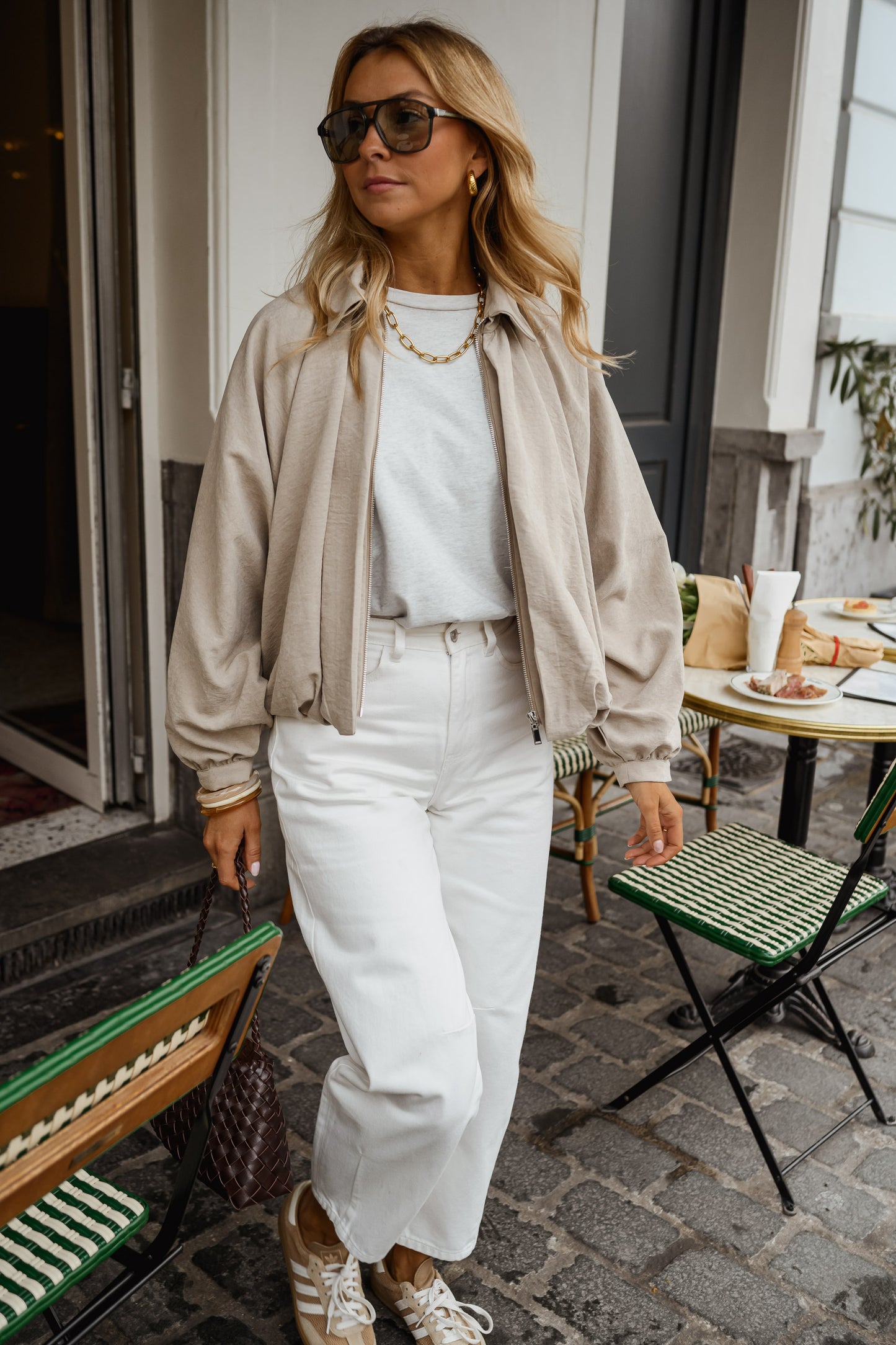 Beige Frederica Jacket