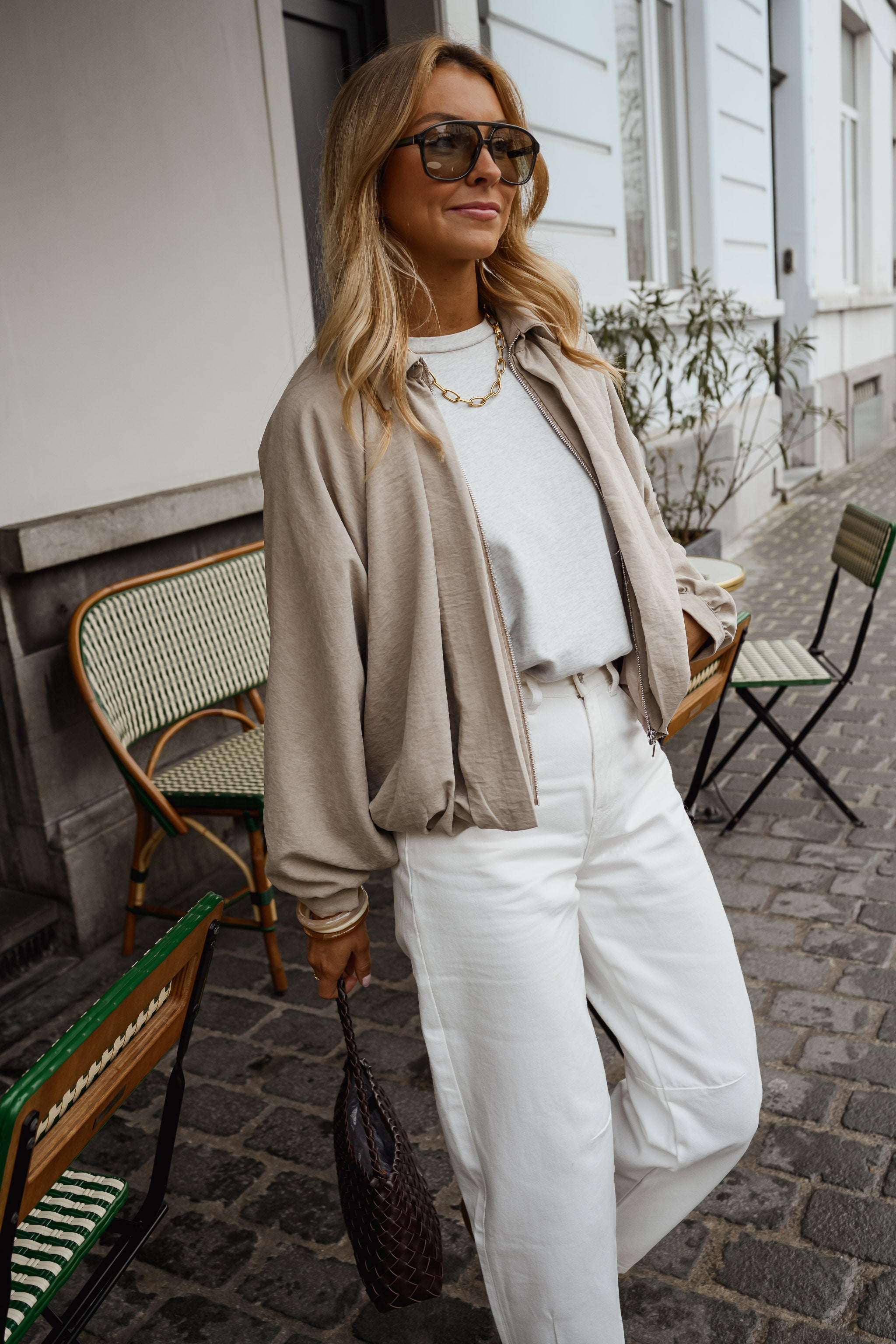 Beige Frederica Jacket