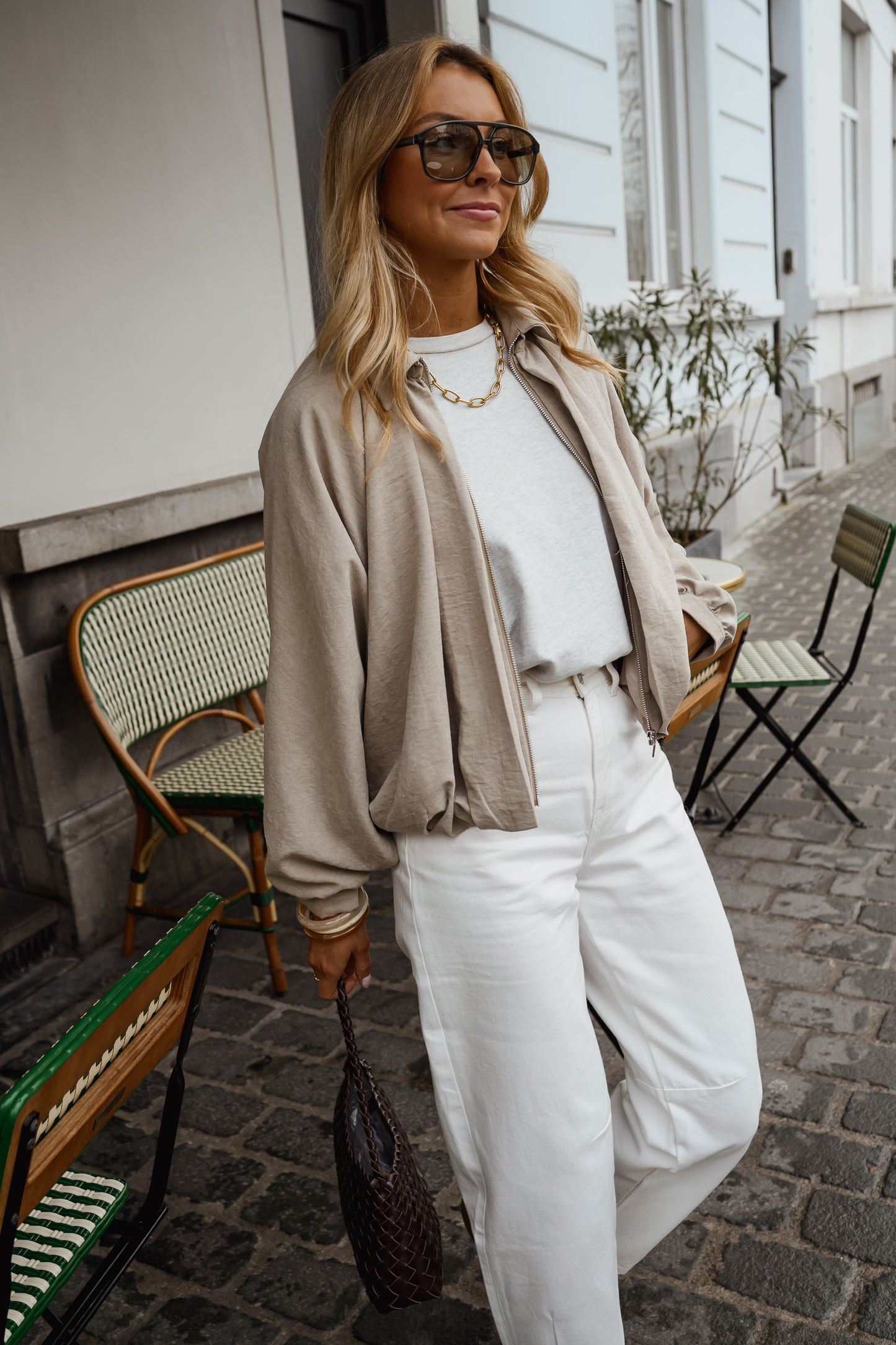 Beige Frederica Jacket