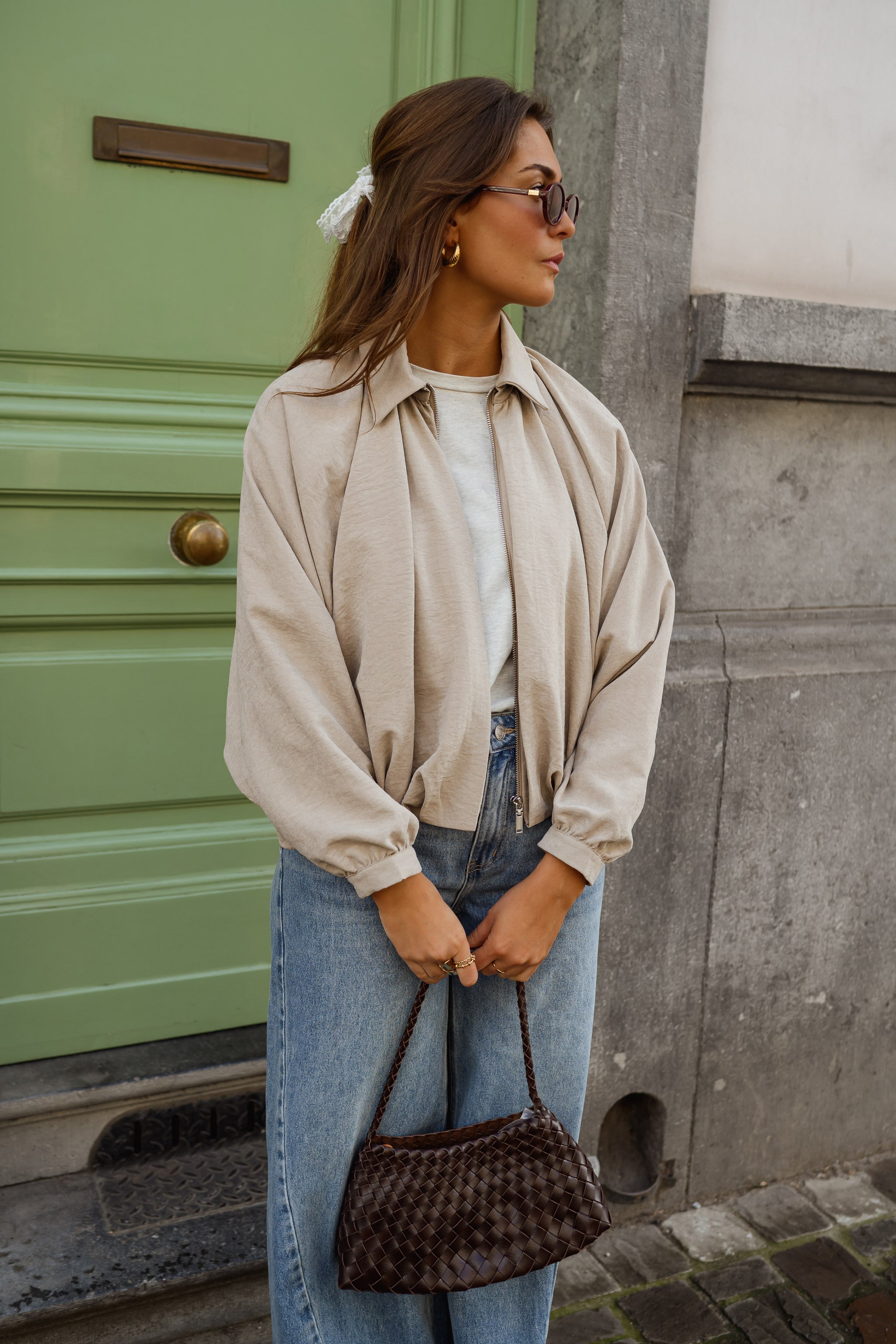 Beige Frederica Jacket