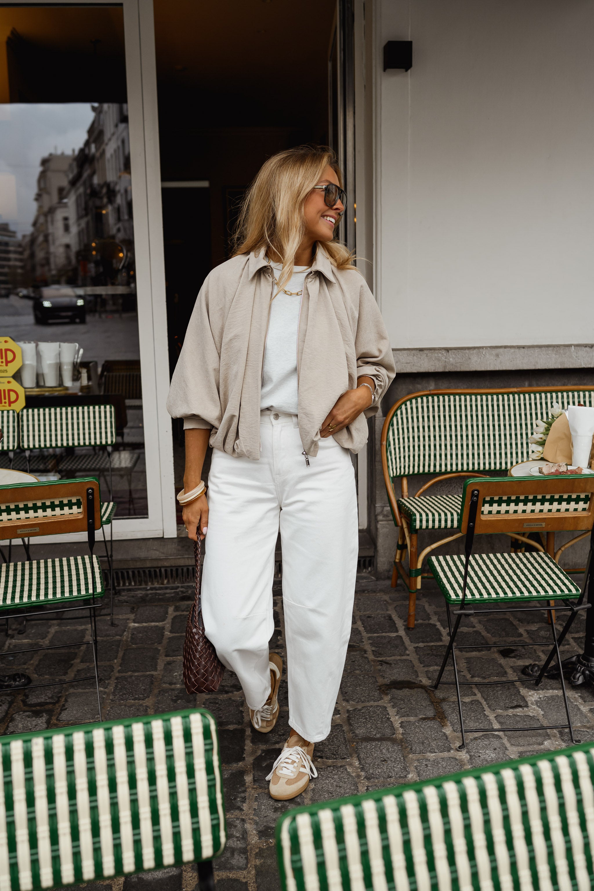 Beige Frederica Jacket