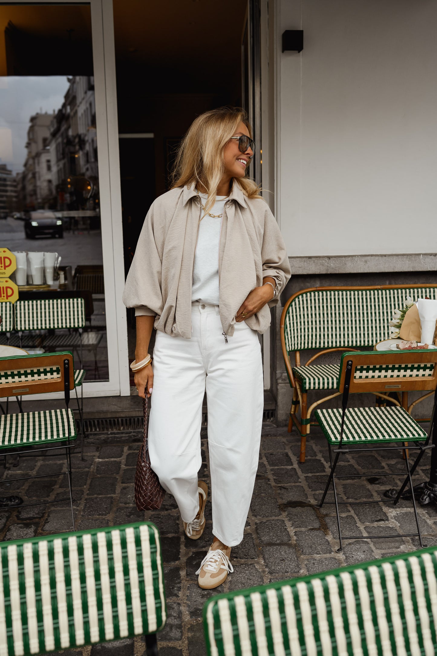 Beige Frederica Jacket