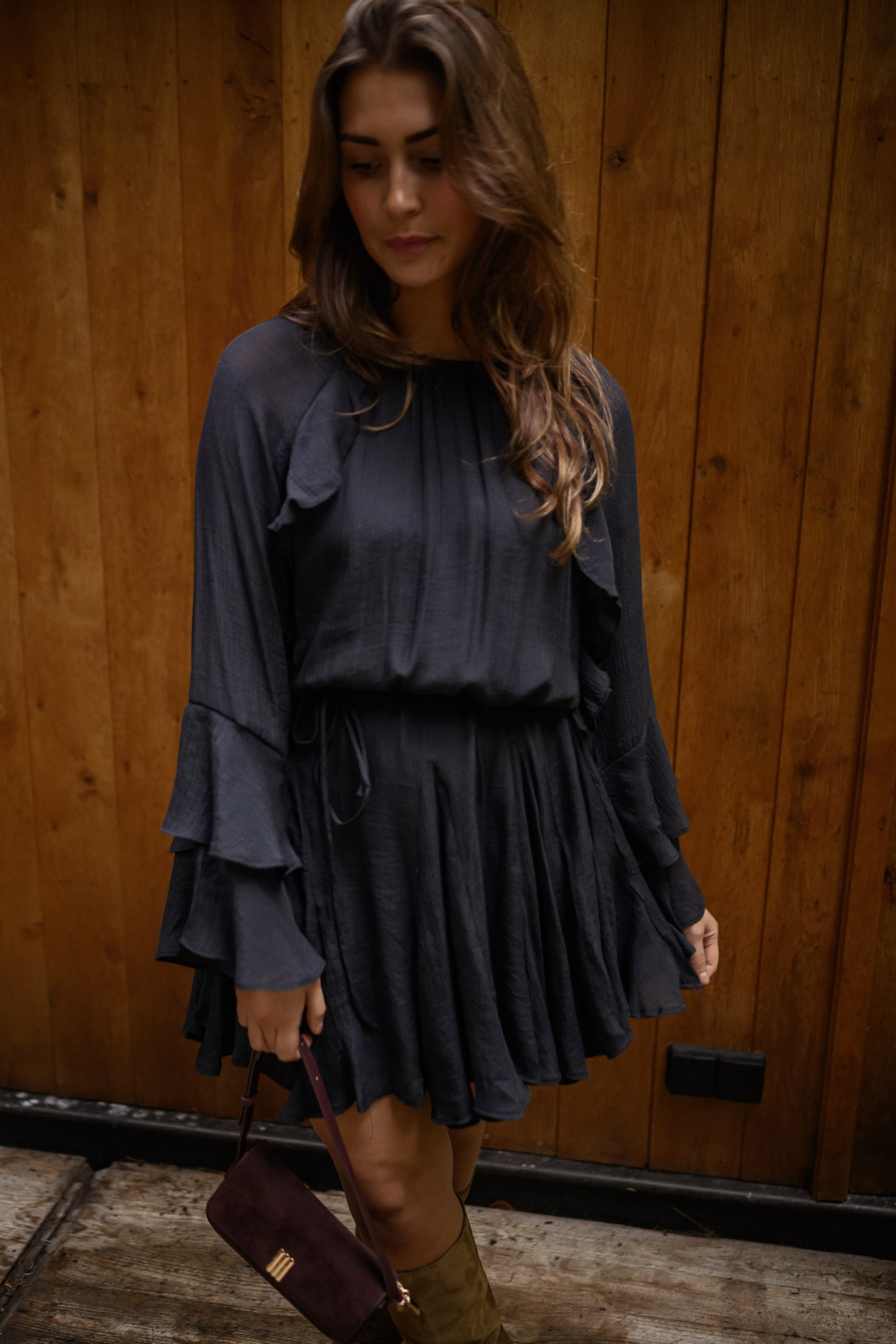 Black Audrina Dress