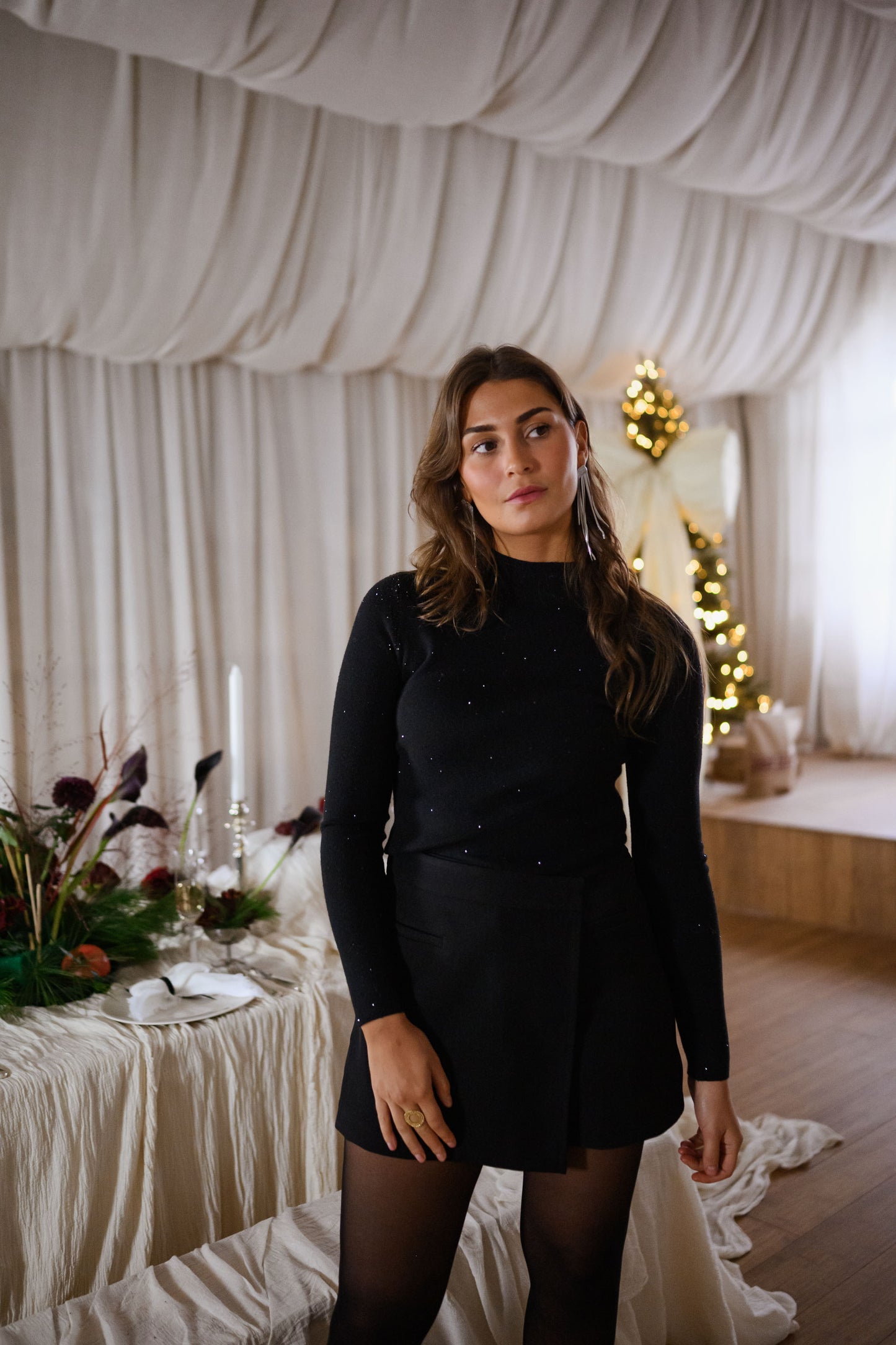 Black Juline Sweater