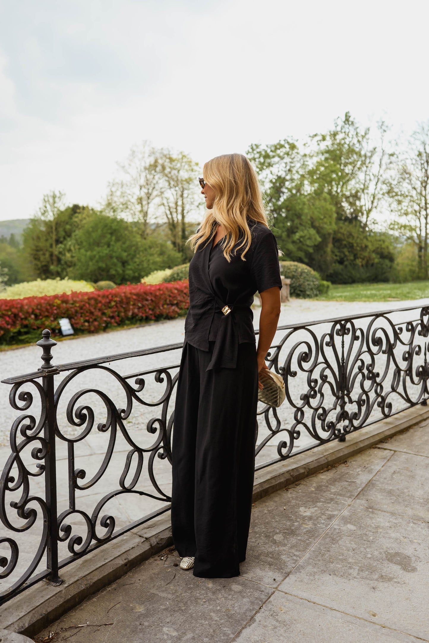 Black Patricia Blouse