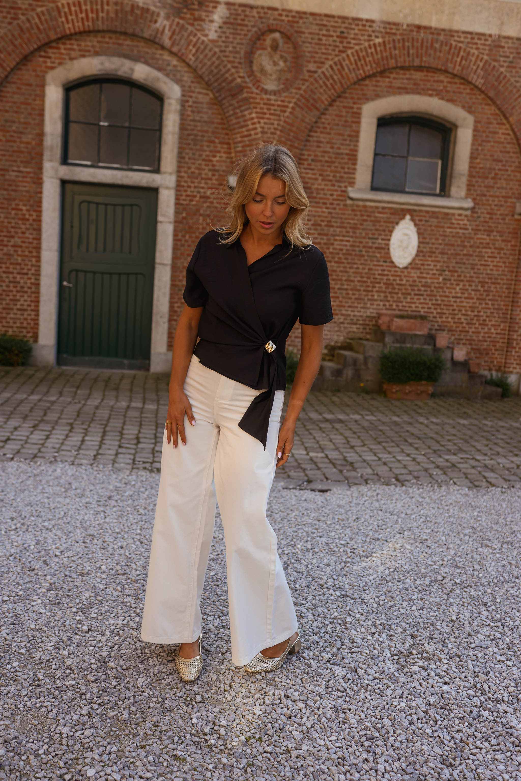 Black Patricia Blouse