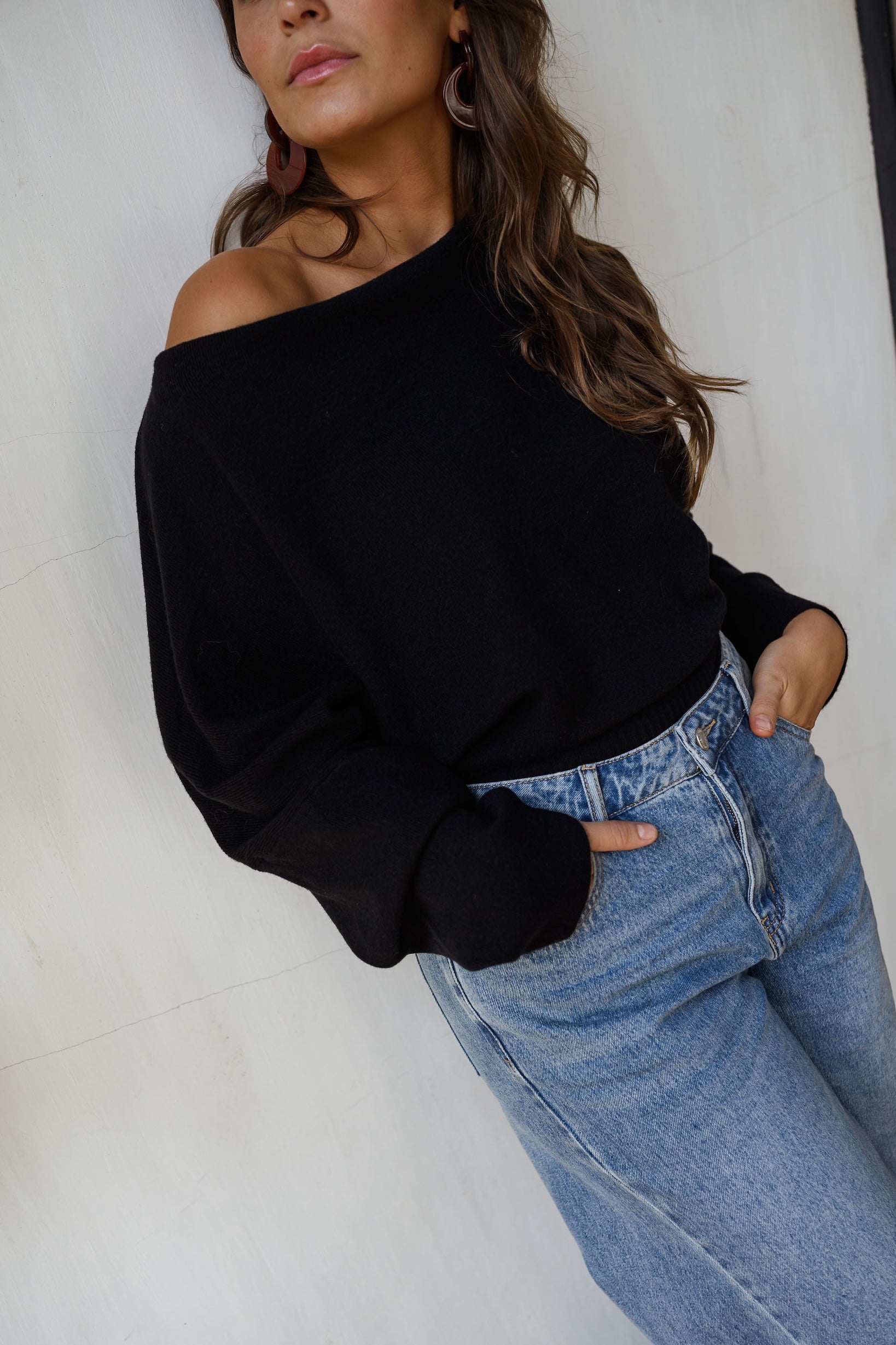 Black Richard Sweater