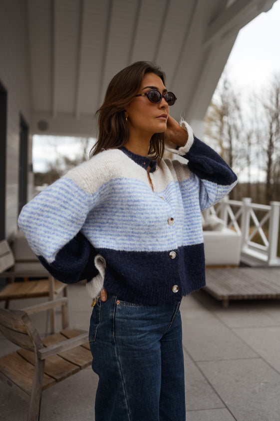 Blue Amren Cardigan – Easy Clothes North America
