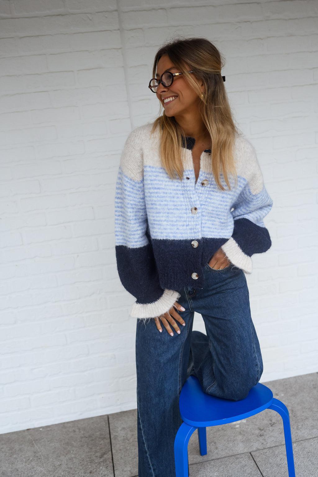 Blue Amren Cardigan – Easy Clothes North America