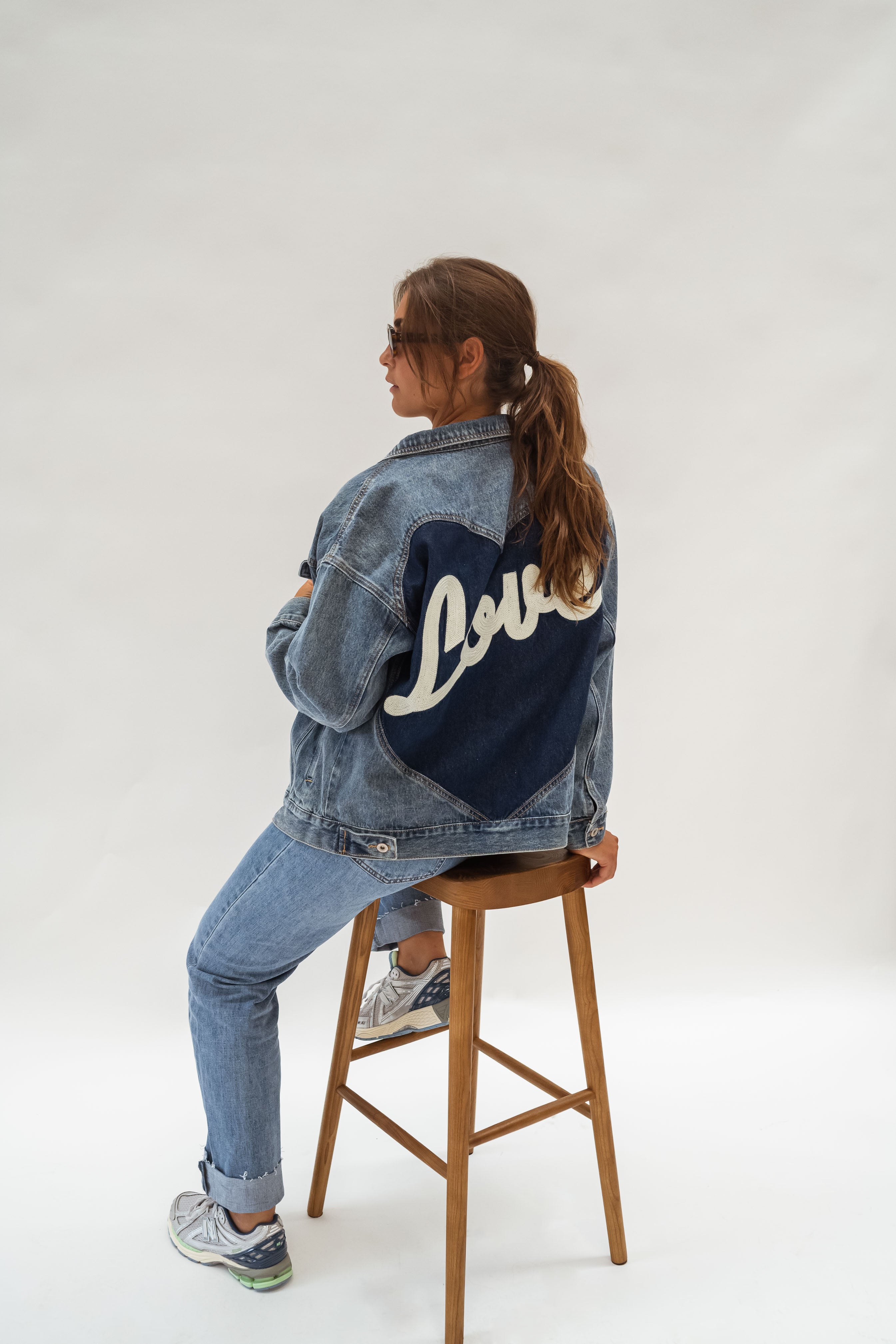 Blue Denim Helmi Jacket