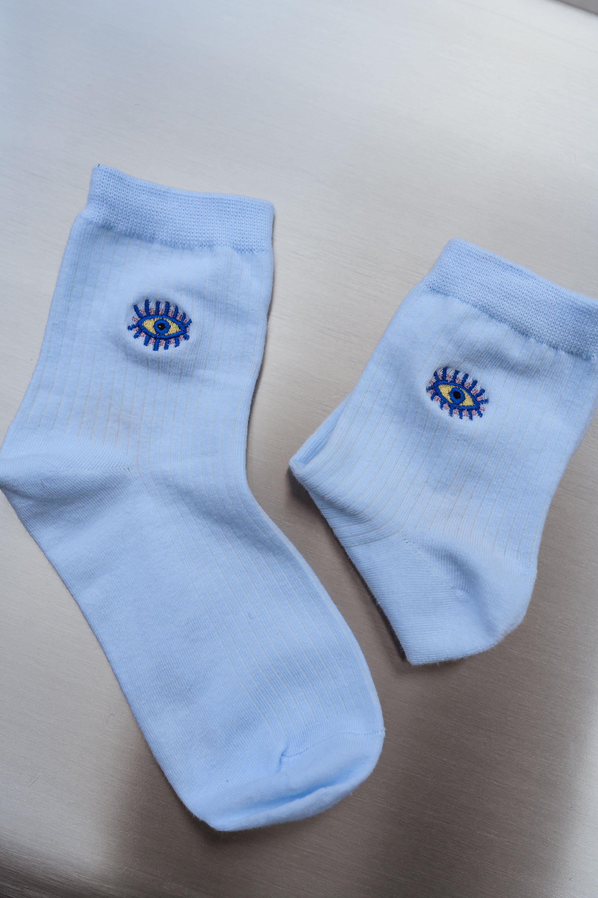 Blue Eye Oeil Socks