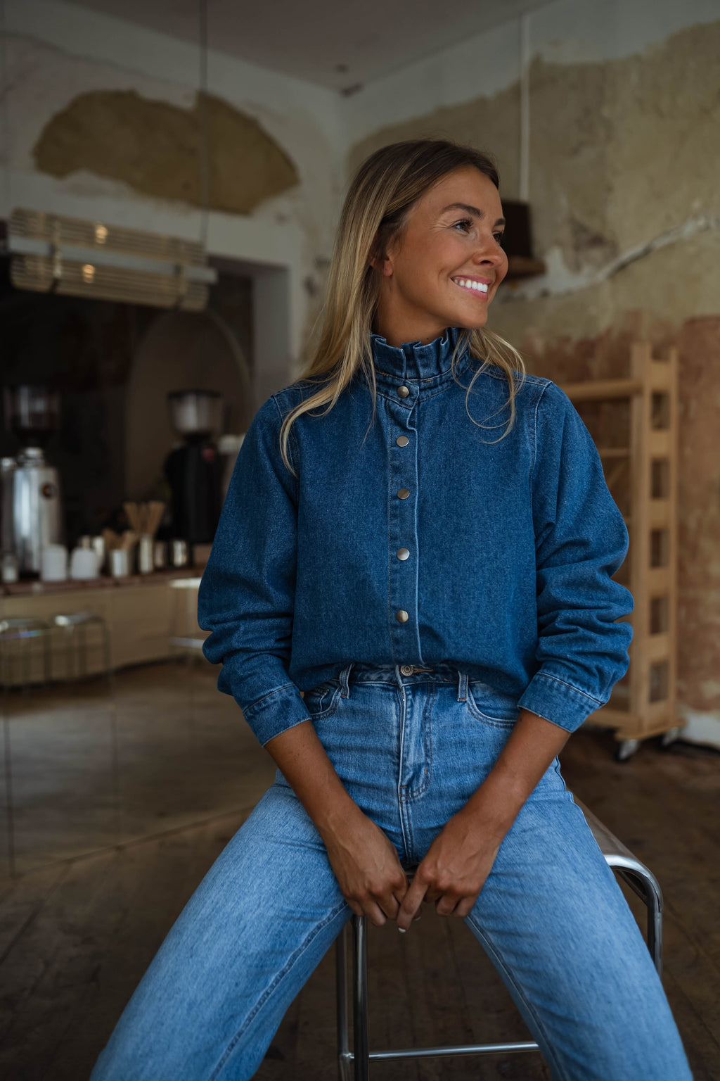 Blue Gabin Overshirt – Easy Clothes North America