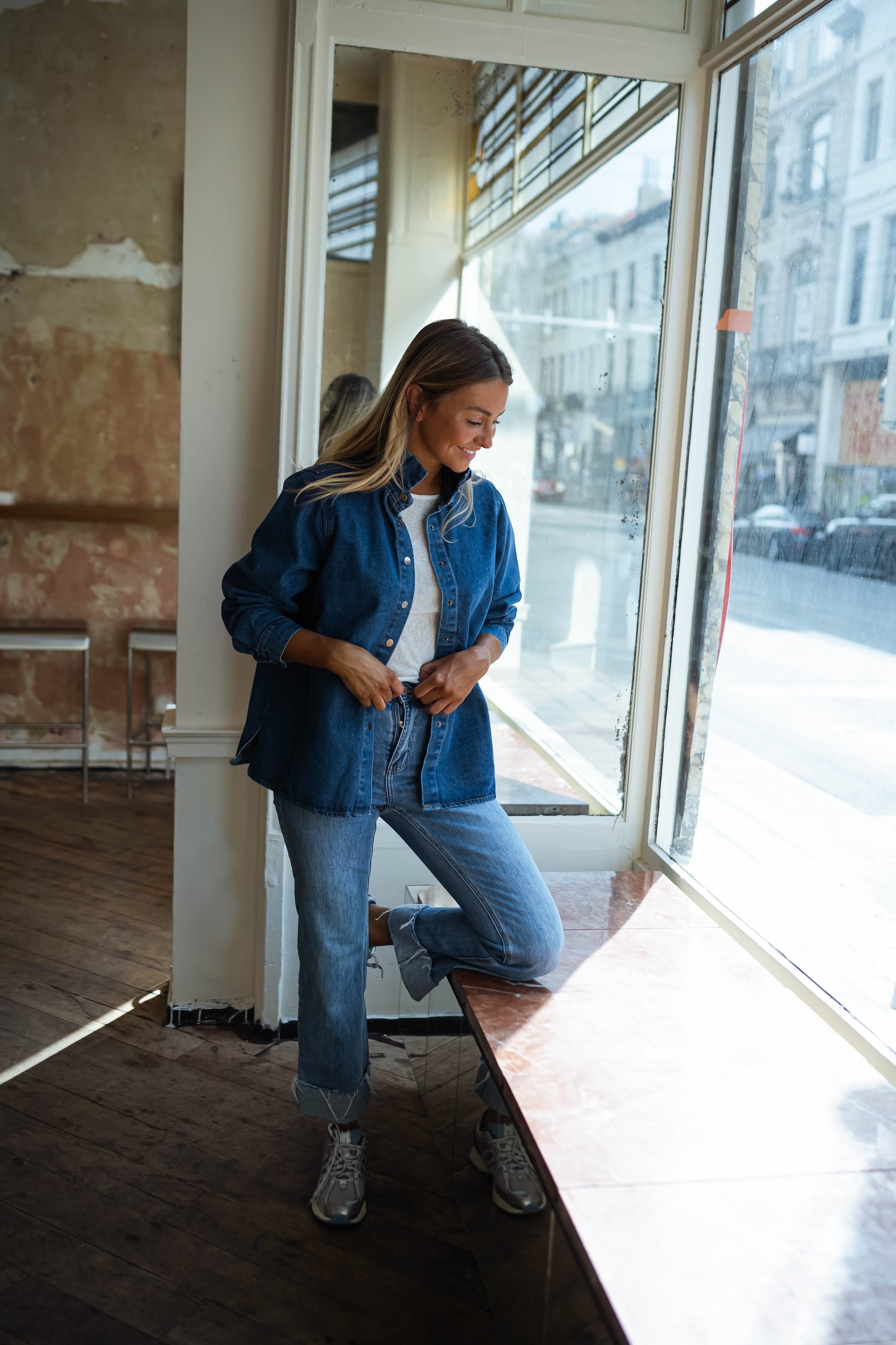 Blue Gabin Overshirt