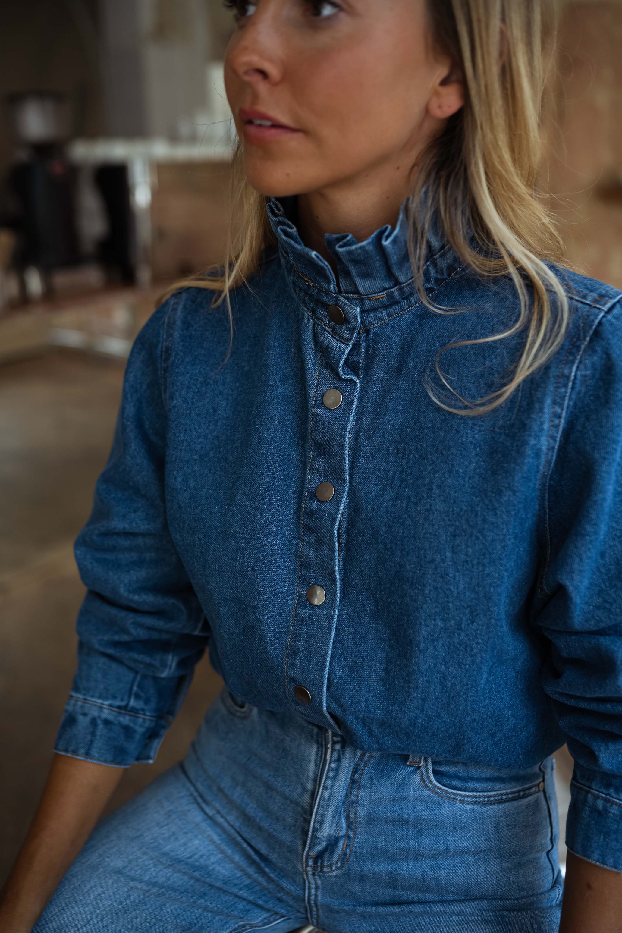 Blue Gabin Overshirt