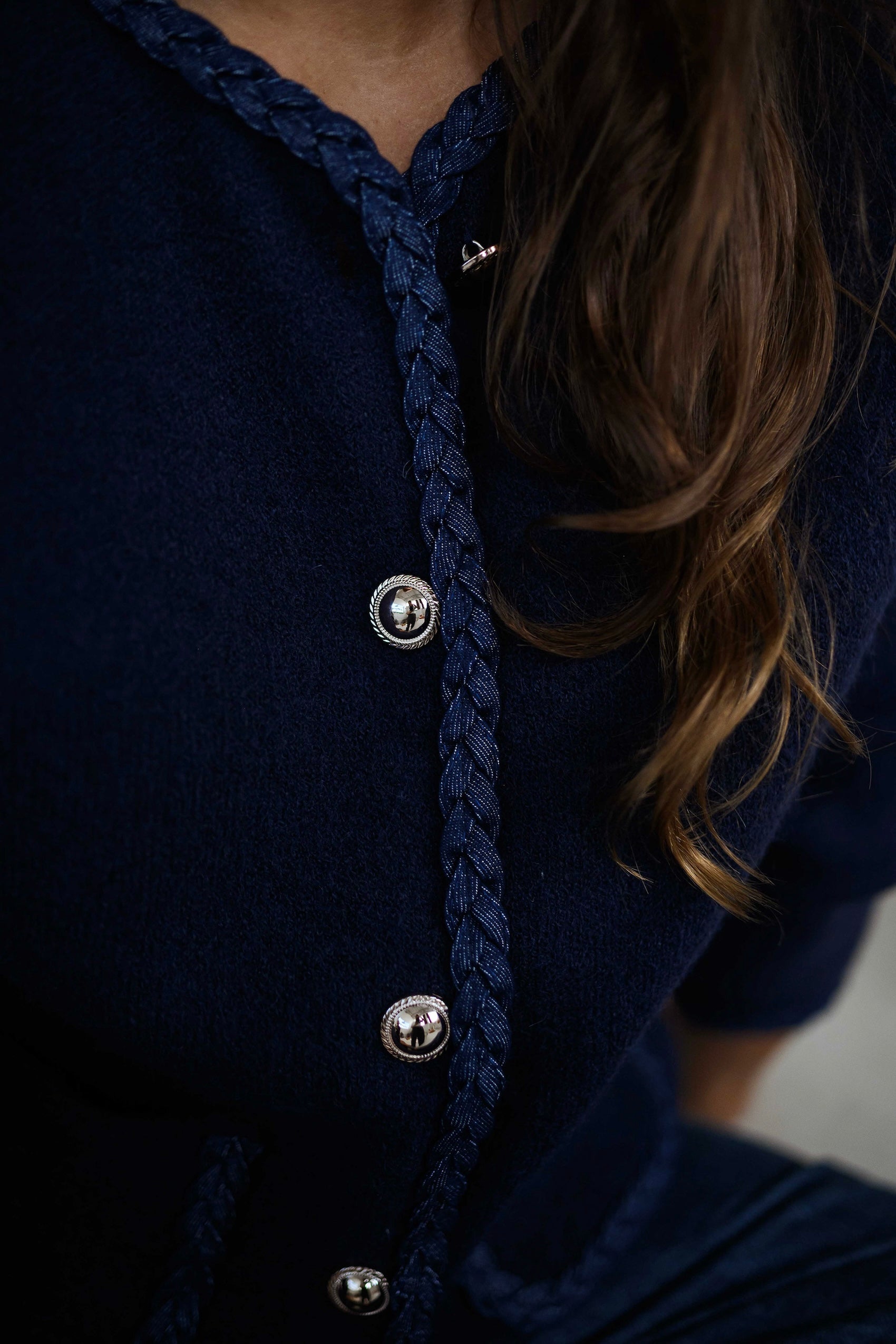 Blue Isadora Cardigan