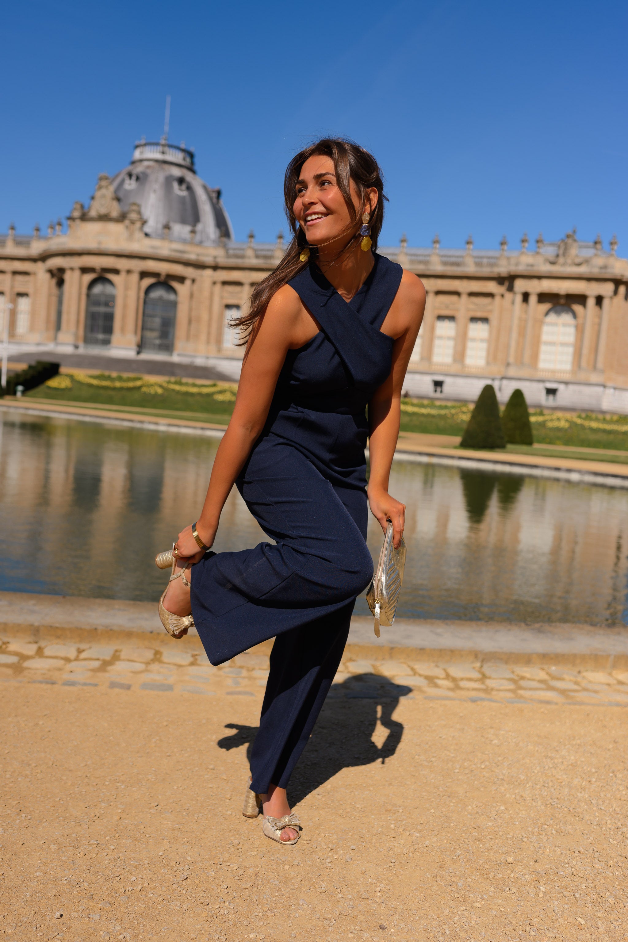 Blue Lucien Jumpsuit