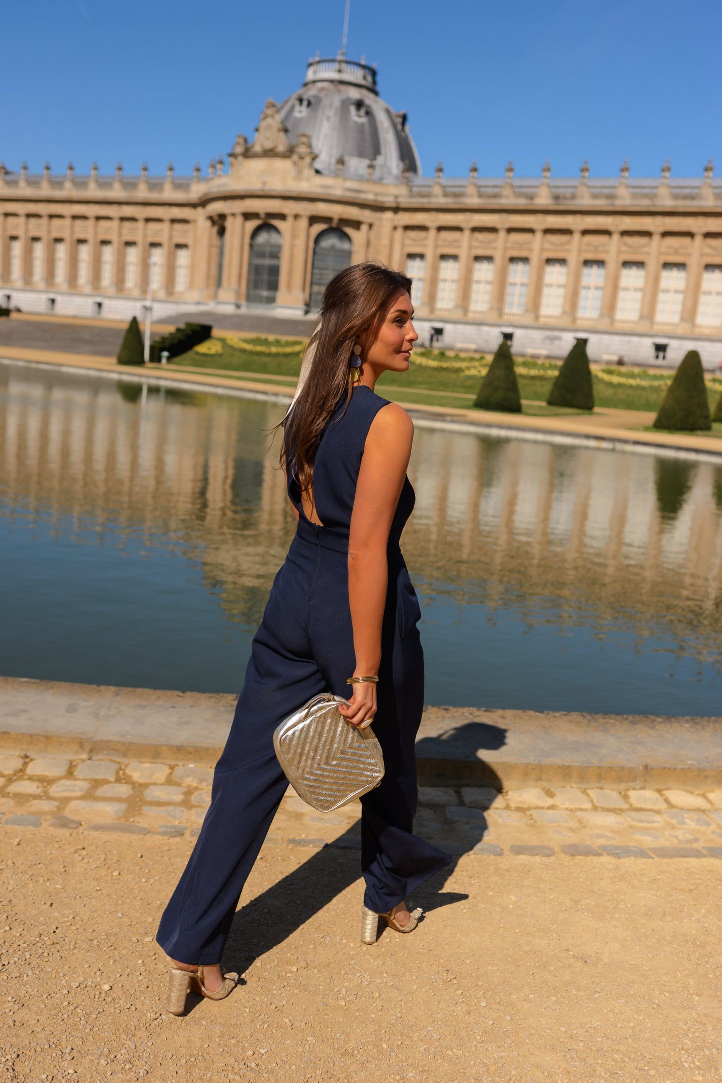 Blue Lucien Jumpsuit