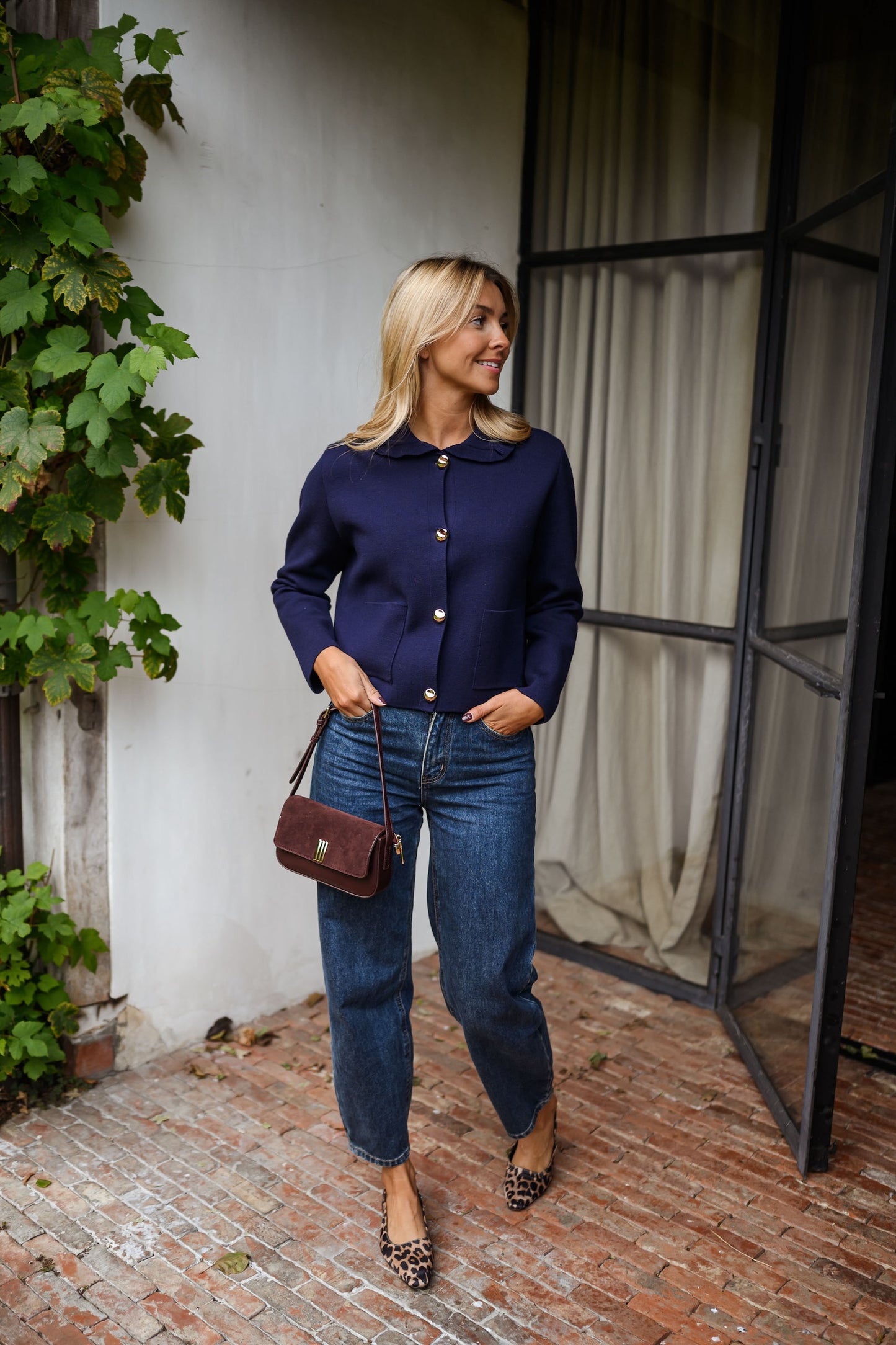 Blue Presly Cardigan