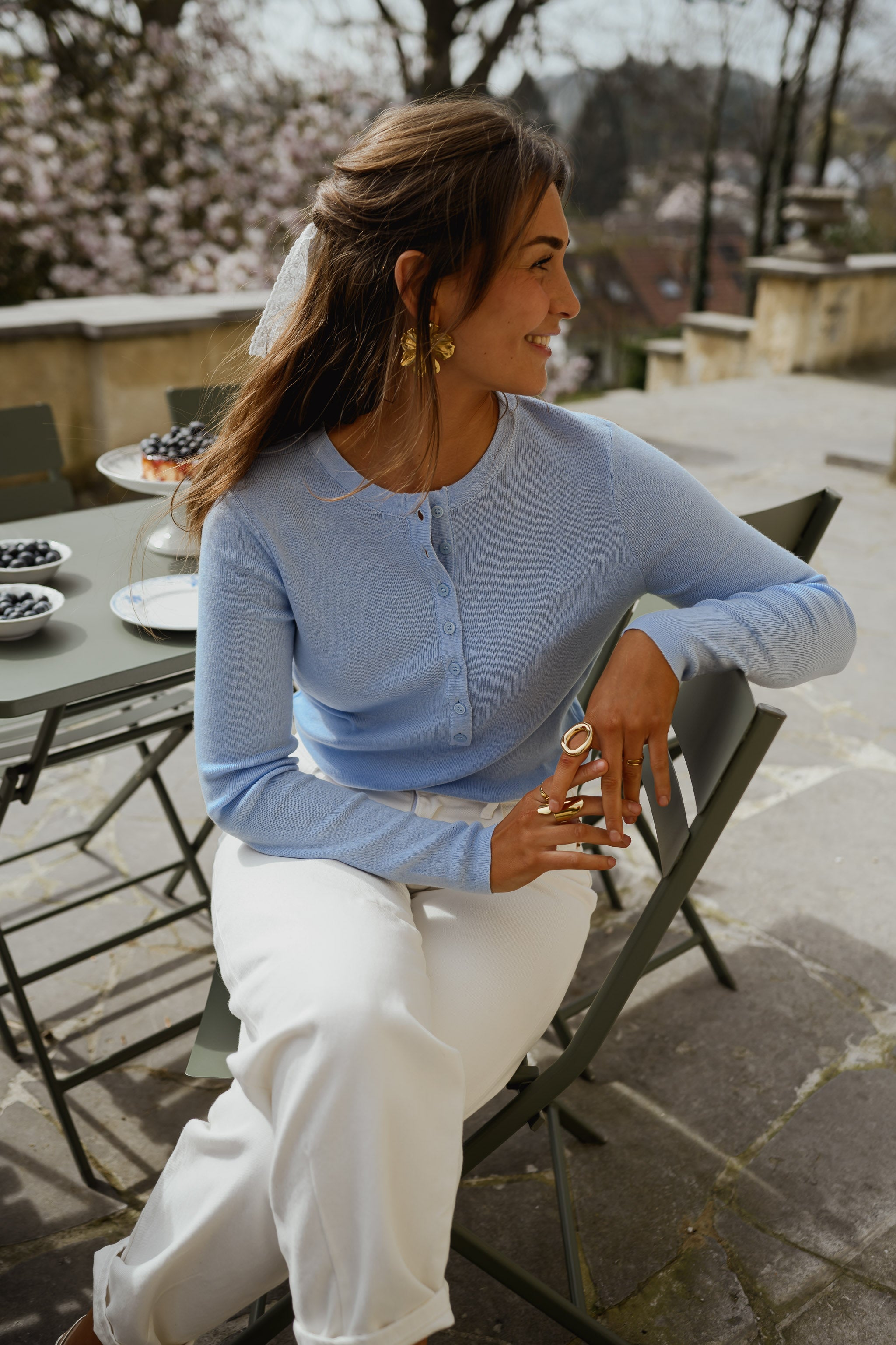 Blue Soka Sweater