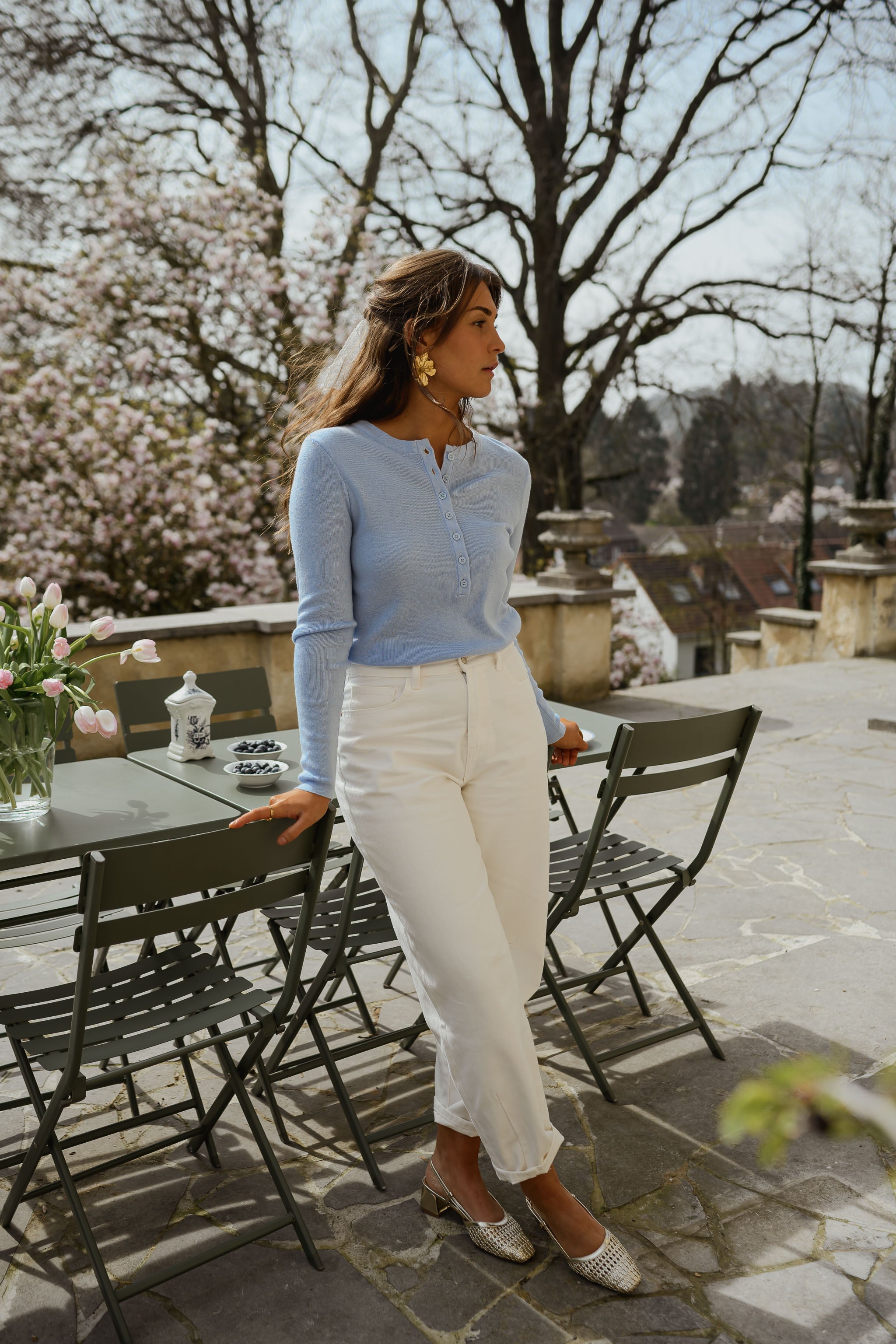Blue Soka Sweater