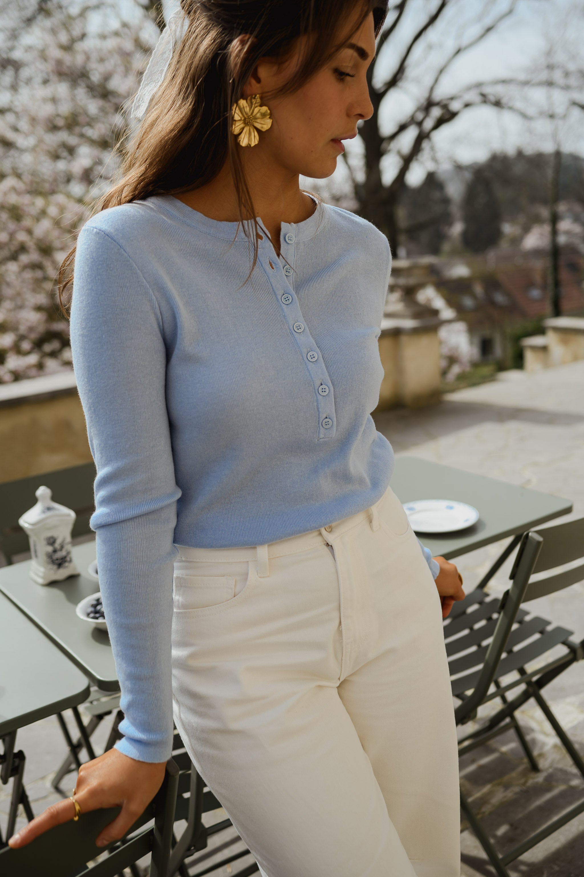Blue Soka Sweater