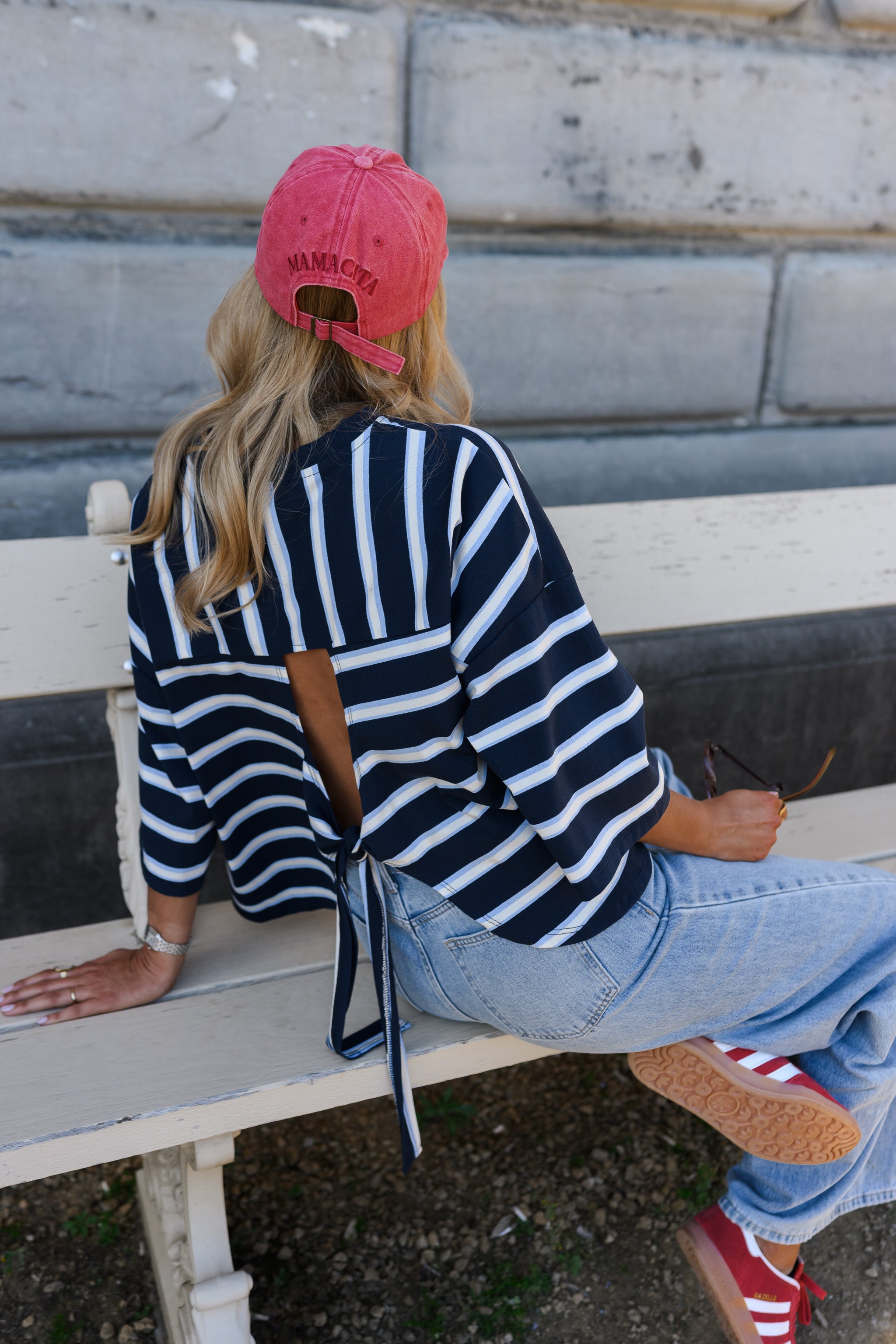 Blue Striped Isora T-Shirt