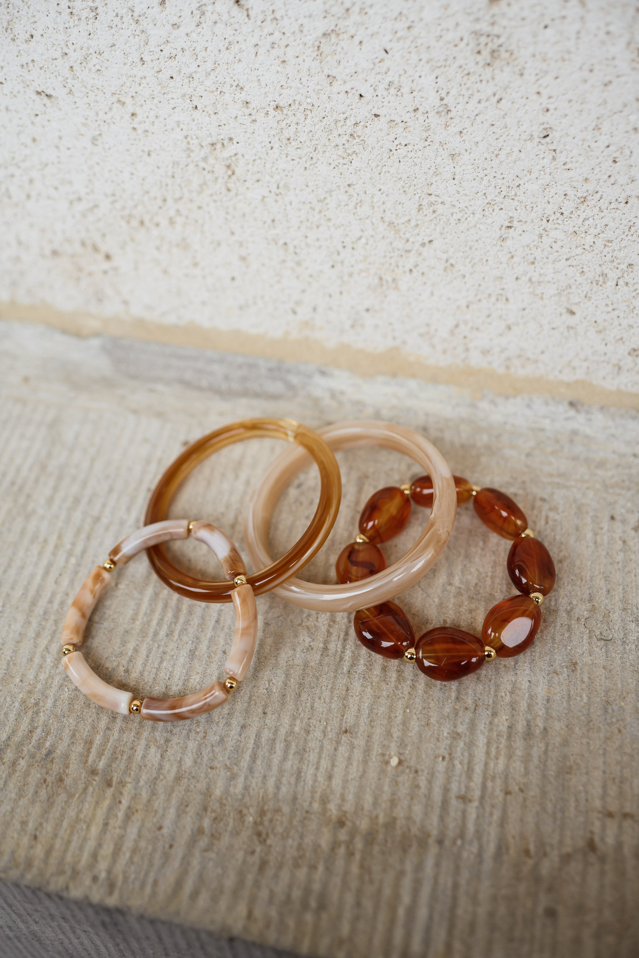 Beige and Brown Kaly Bracelet