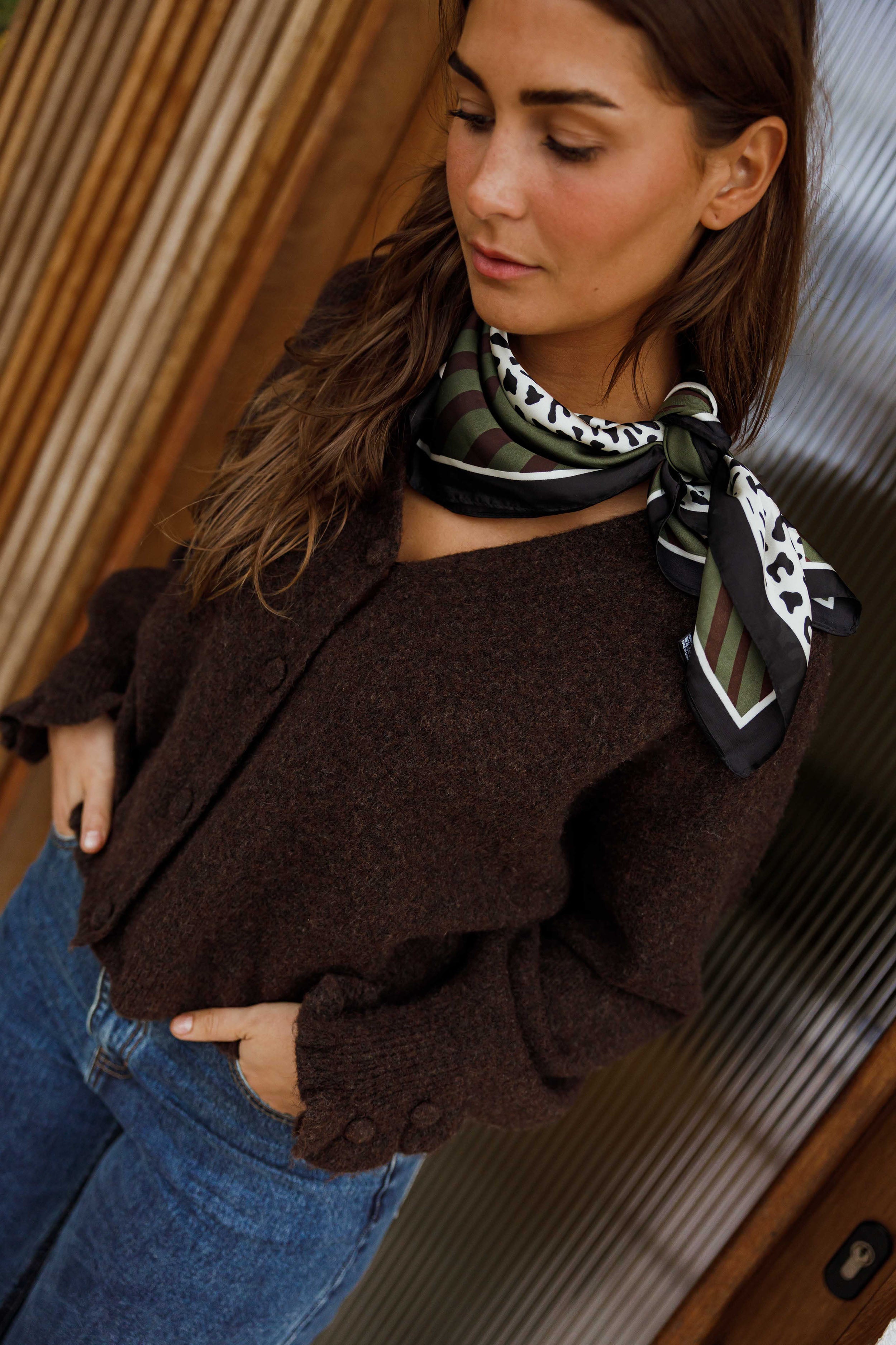 Brown Josse Cardigan