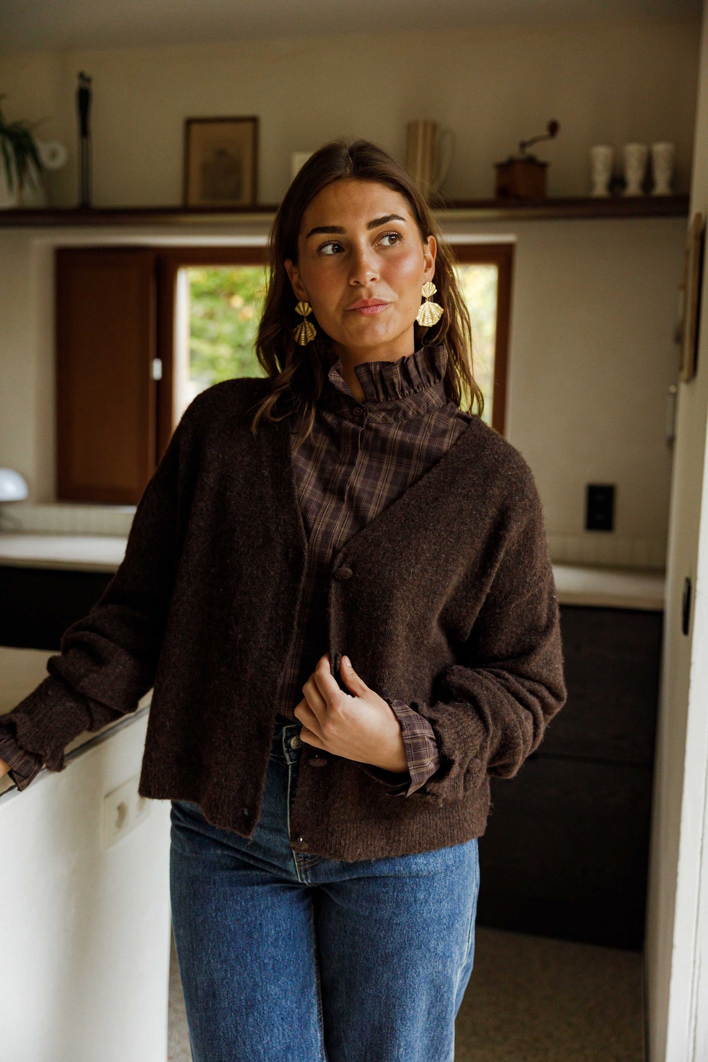 Brown Josse Cardigan
