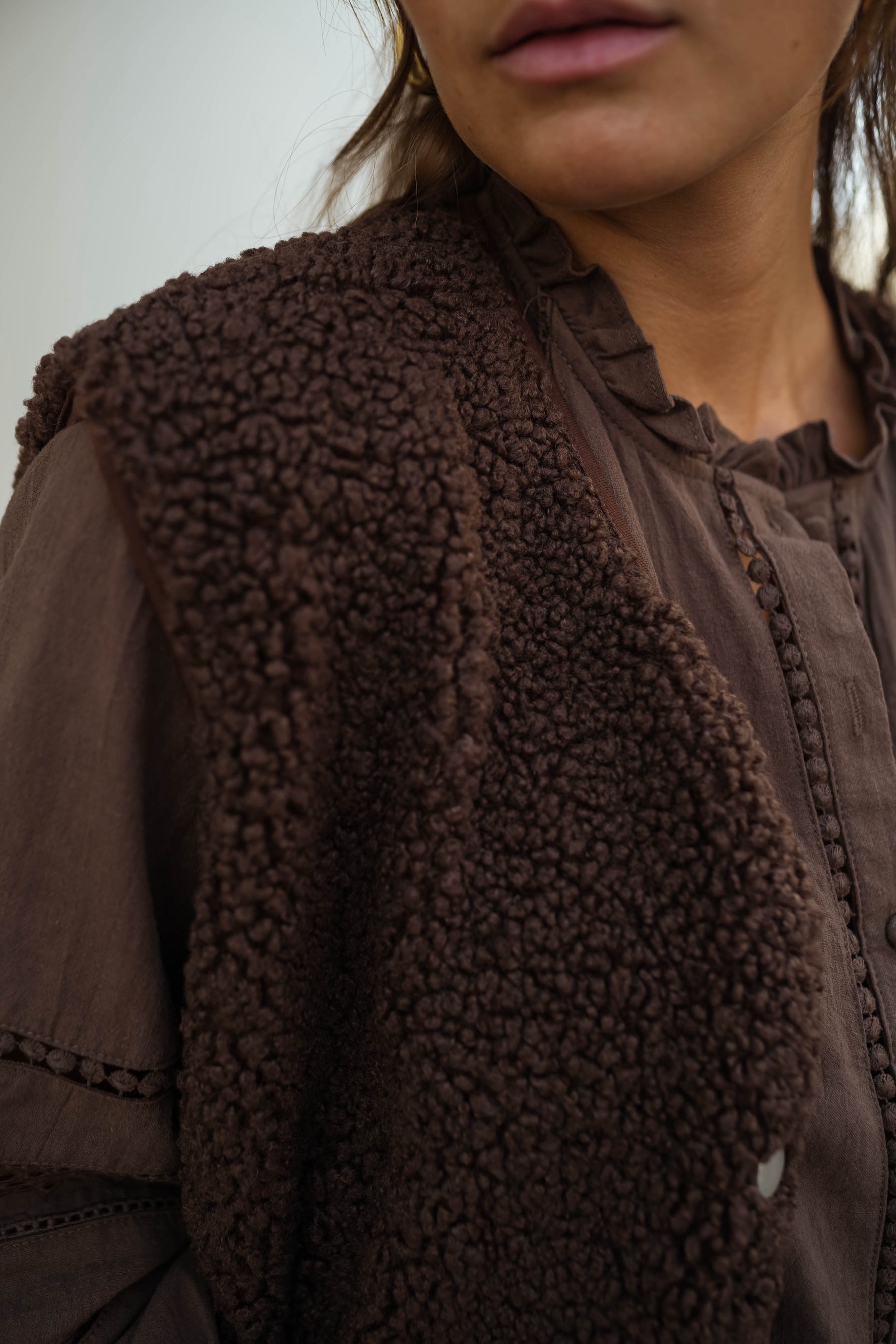Brown Taoh Vest