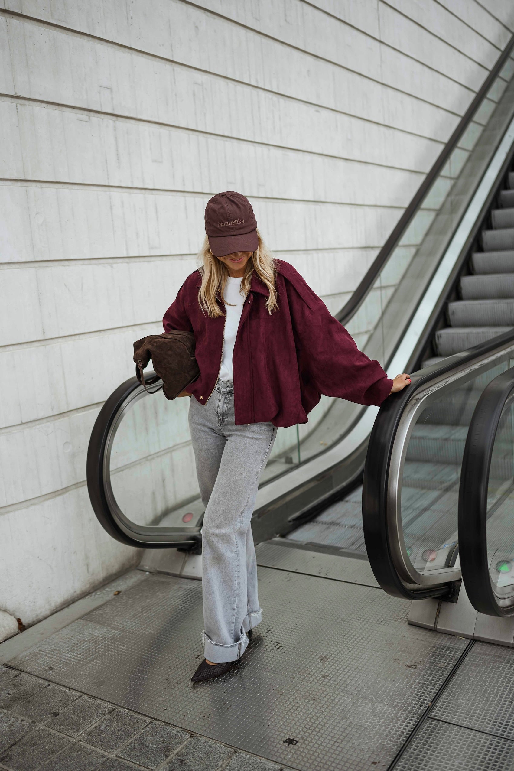 Burgundy Dave Jacket