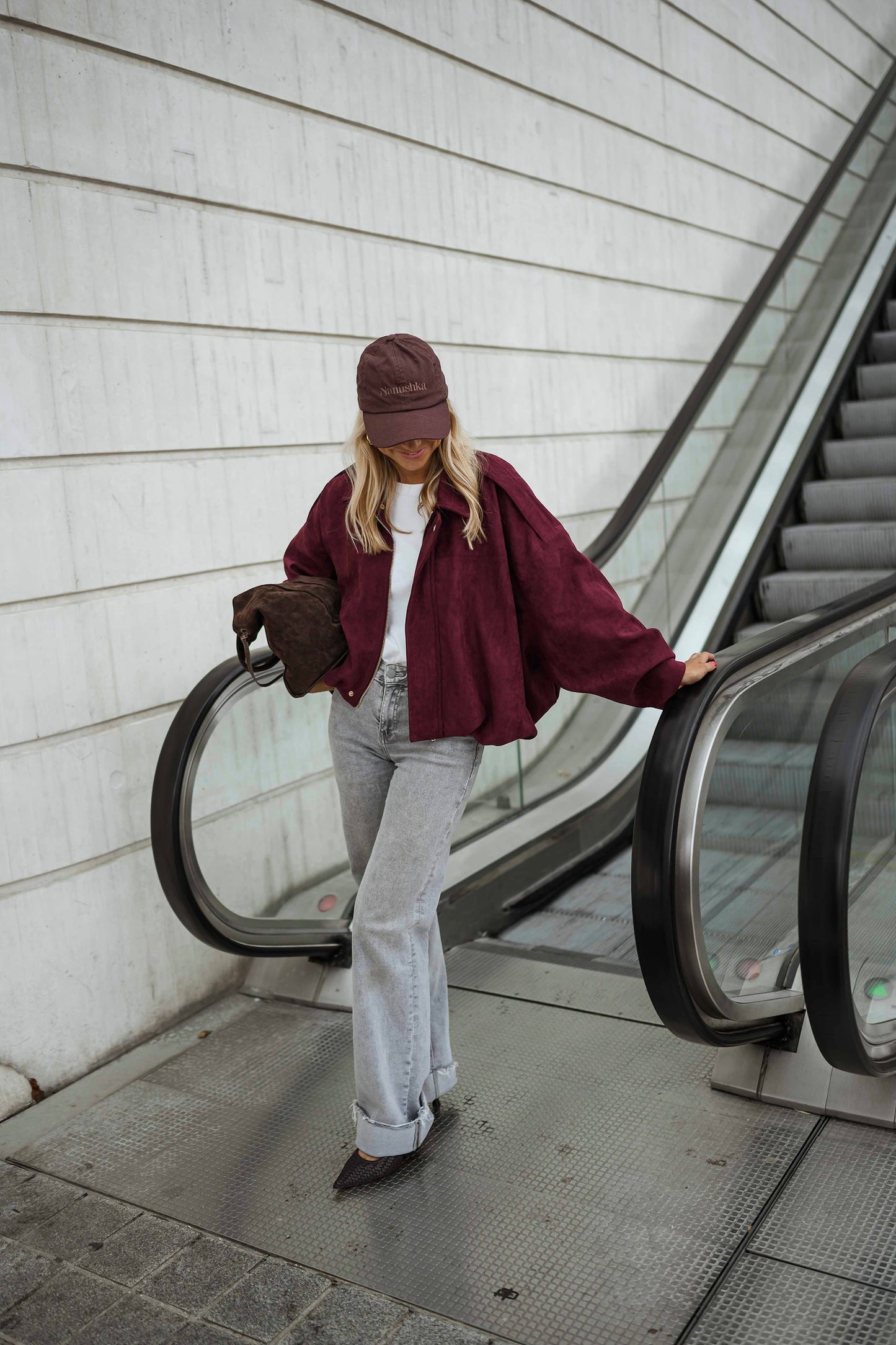 Burgundy Dave Jacket