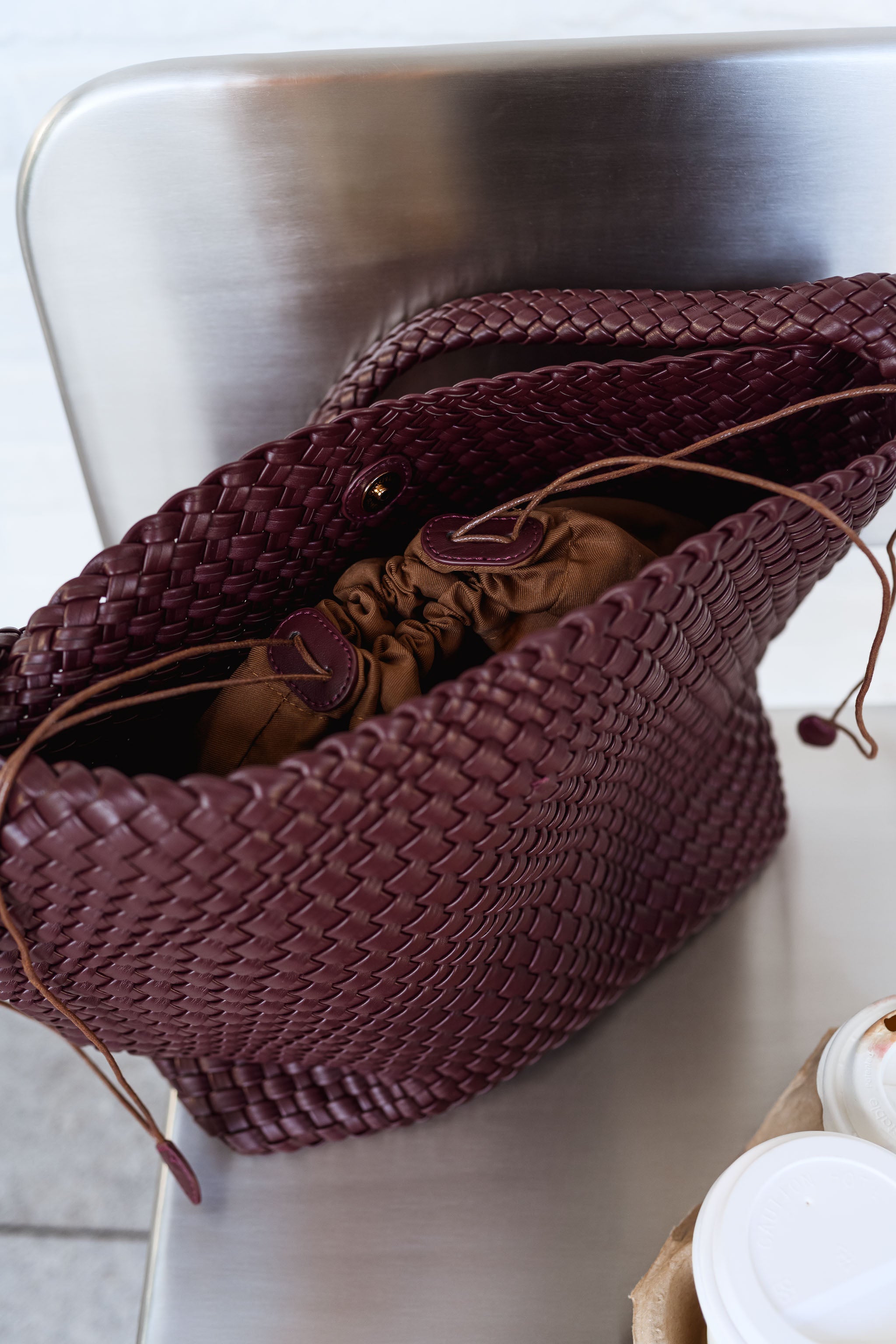 Burgundy Evie Bag