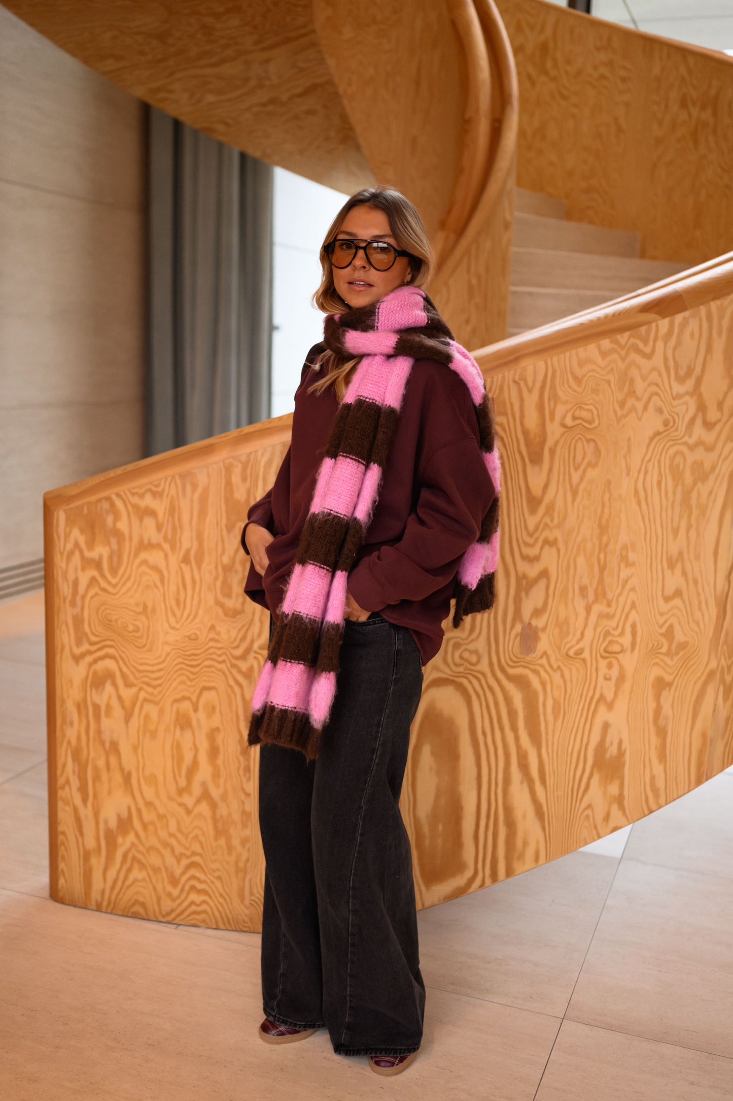 Burgundy Monta Sweater