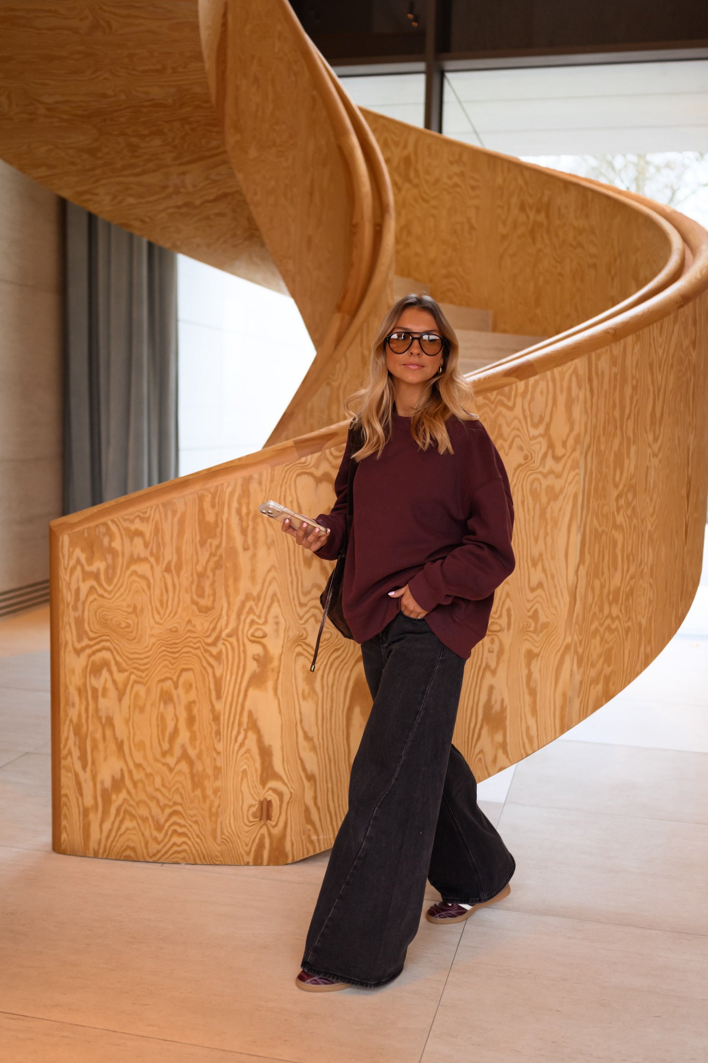 Burgundy Monta Sweater