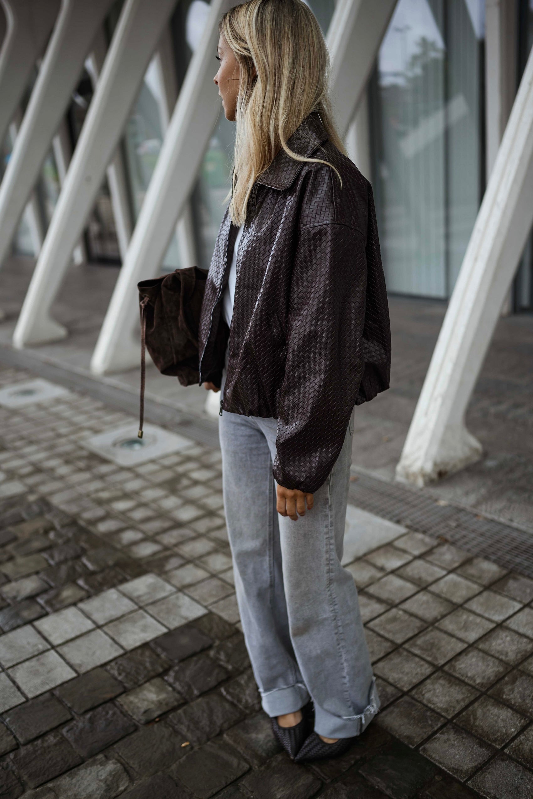 Burgundy Omer Jacket