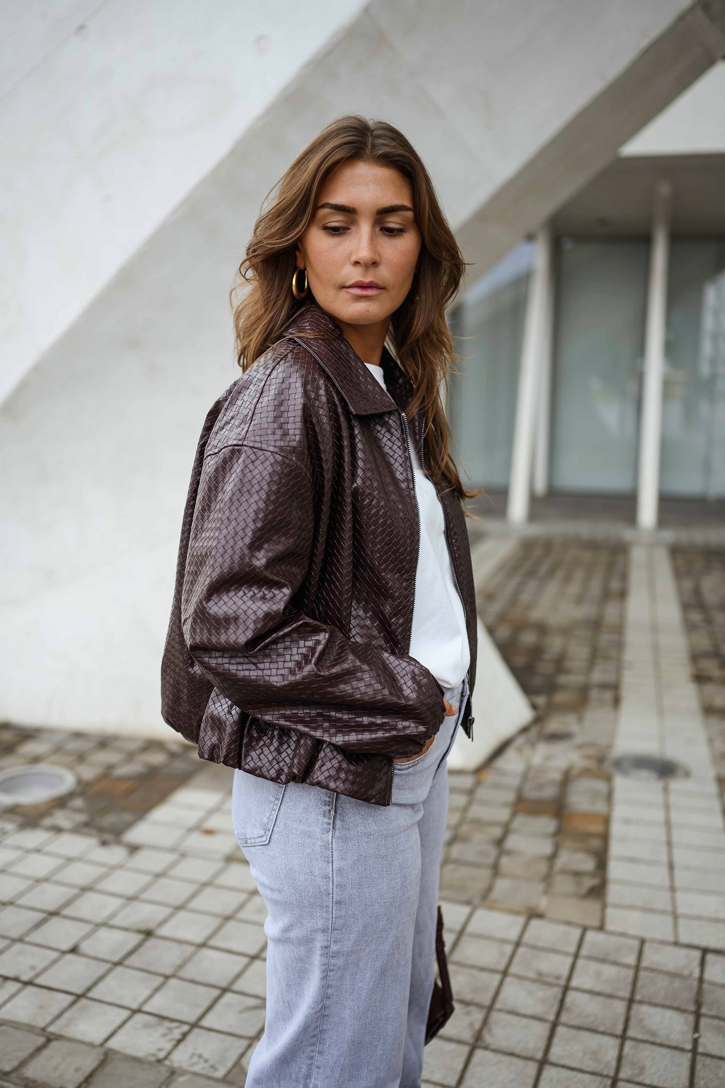 Burgundy Omer Jacket